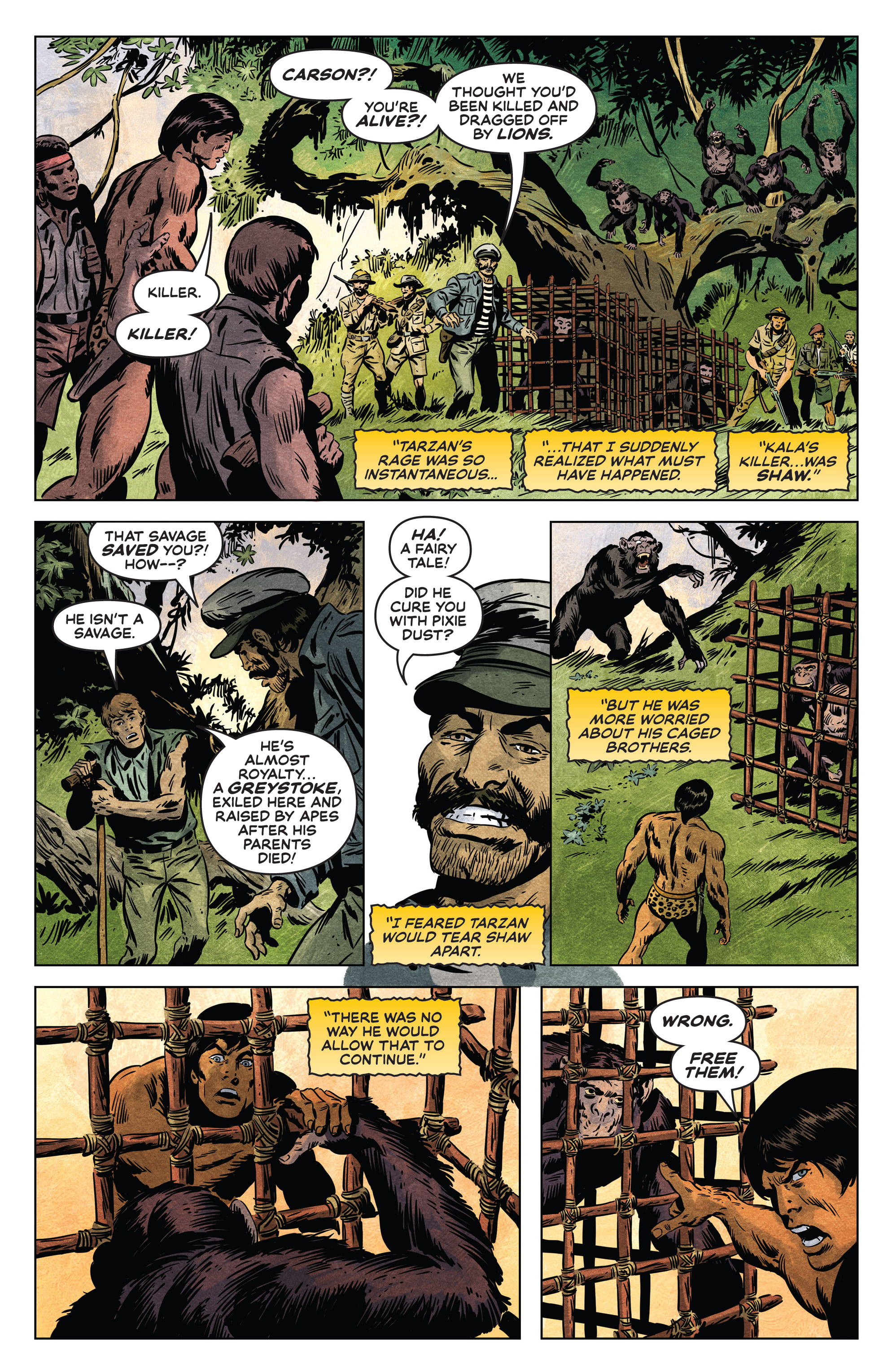 Read online Lord of the Jungle (2022) comic -  Issue #3 - 17