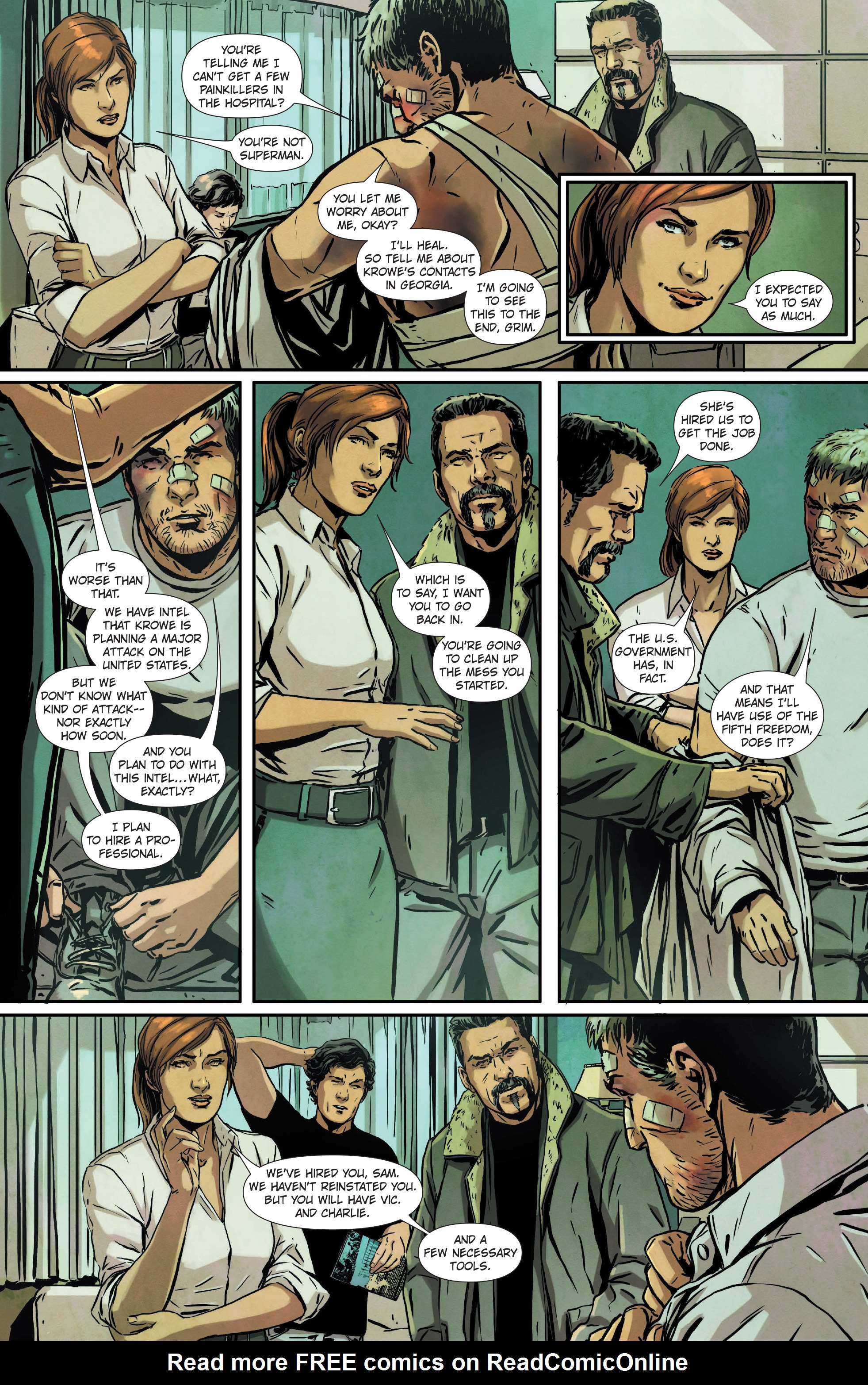 Read online Tom Clancy's Splinter Cell: Echoes comic -  Issue #3 - 9