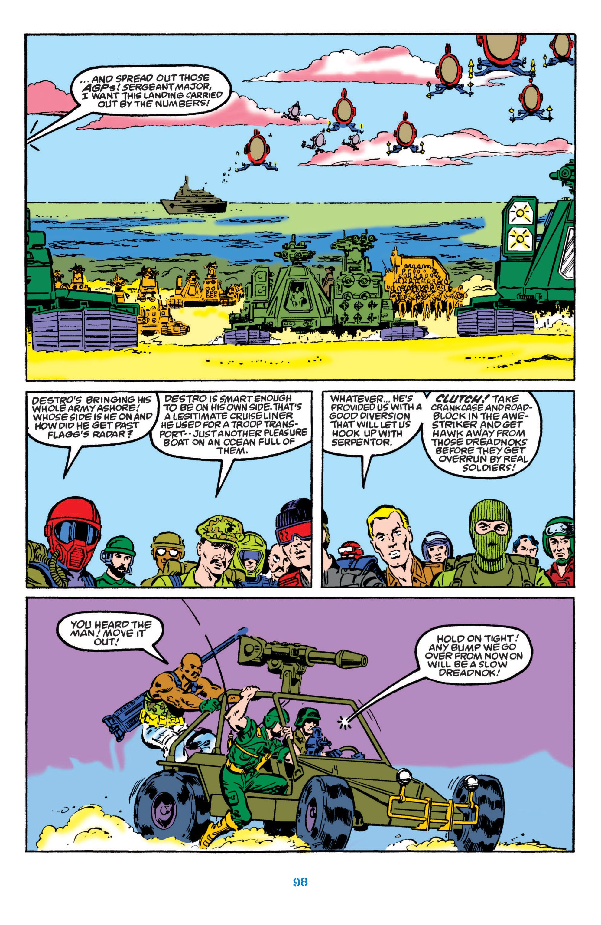 Read online Classic G.I. Joe comic -  Issue # TPB 8 (Part 1) - 99