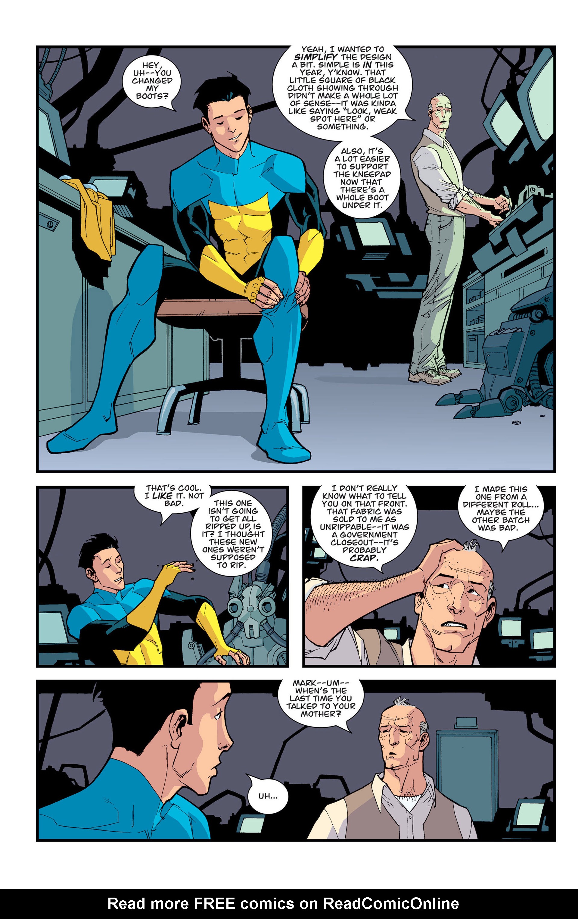 Read online Invincible comic -  Issue # _TPB 5 - The Facts of Life - 110