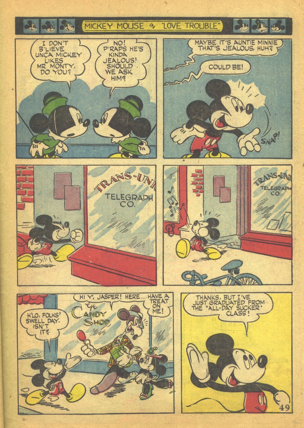 Read online Walt Disney's Comics and Stories comic -  Issue #37 - 51