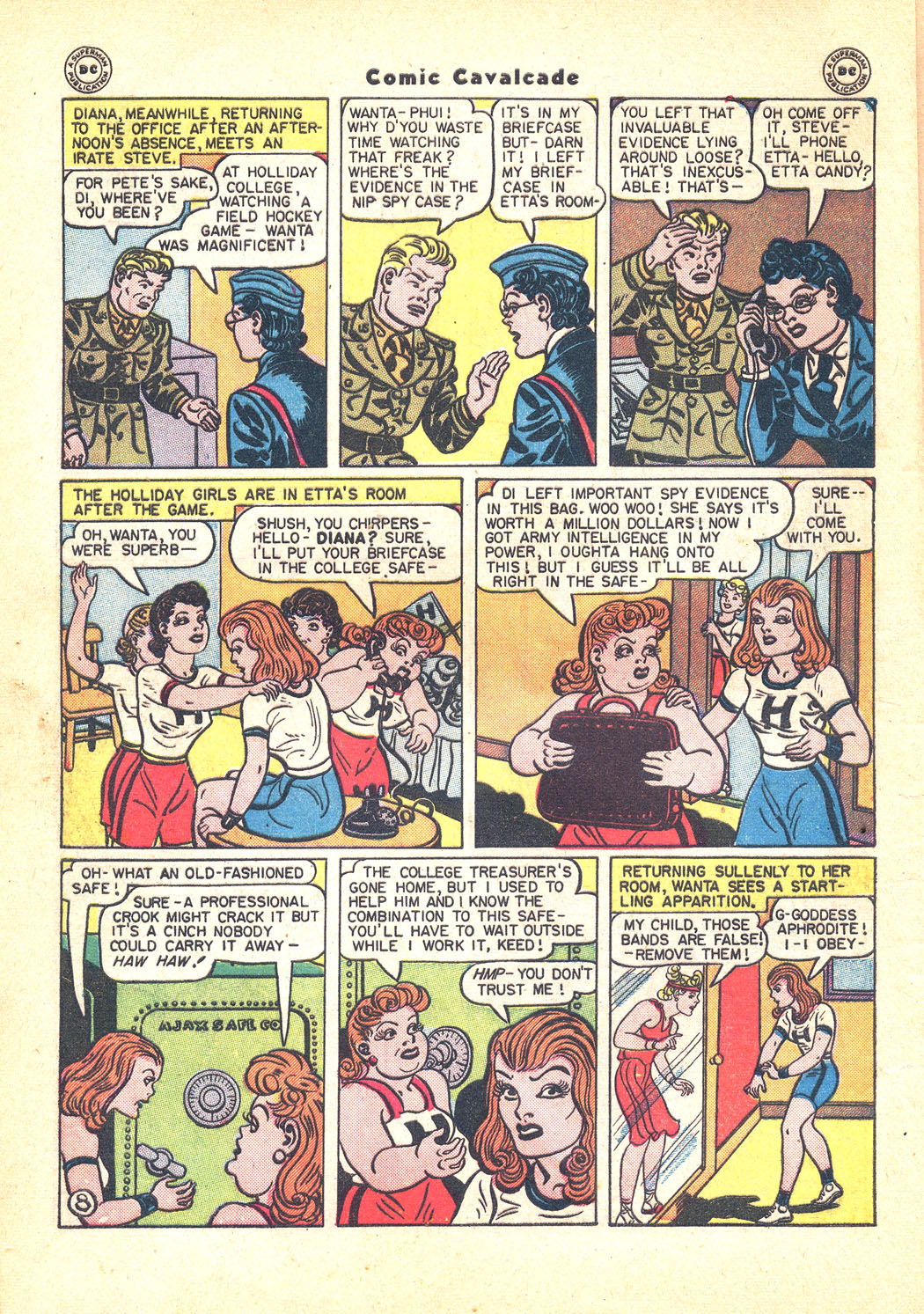 Read online Comic Cavalcade comic -  Issue #14 - 10