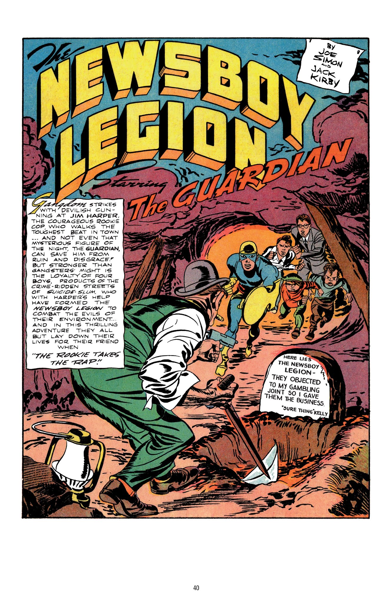 Read online The Newsboy Legion by Joe Simon and Jack Kirby comic -  Issue # TPB 1 (Part 1) - 37