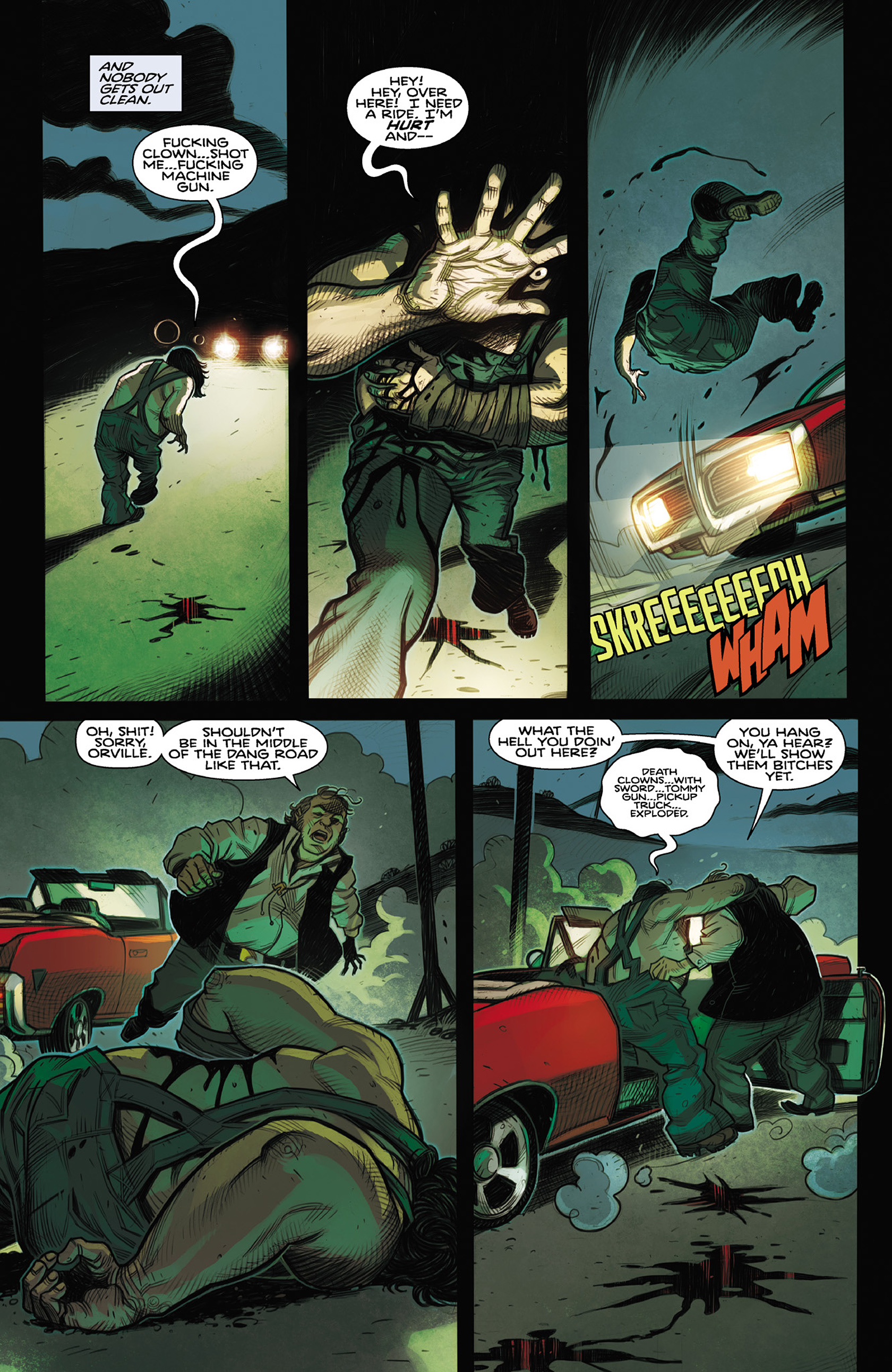 Read online Clown Fatale comic -  Issue #4 - 11
