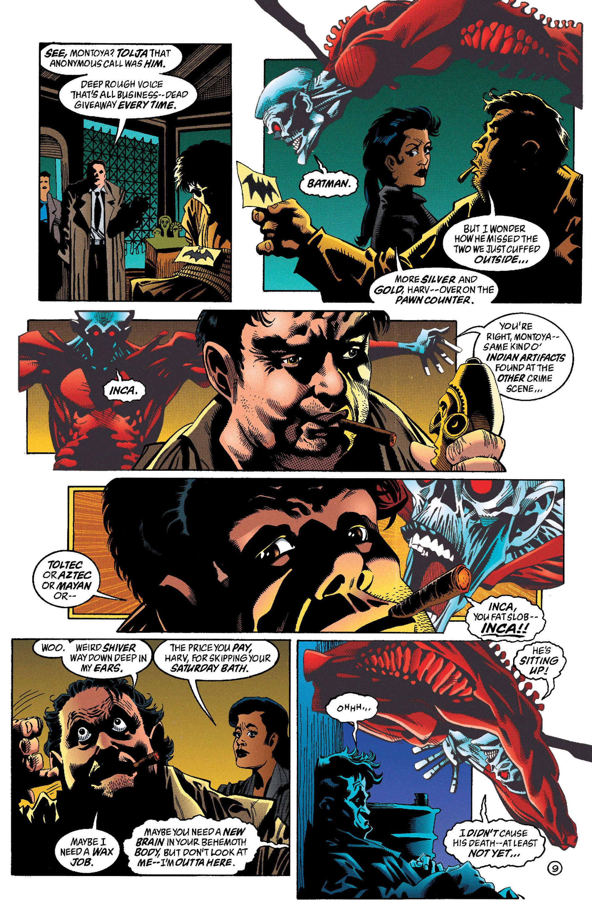 Read online Batman (1940) comic -  Issue #530 - 10