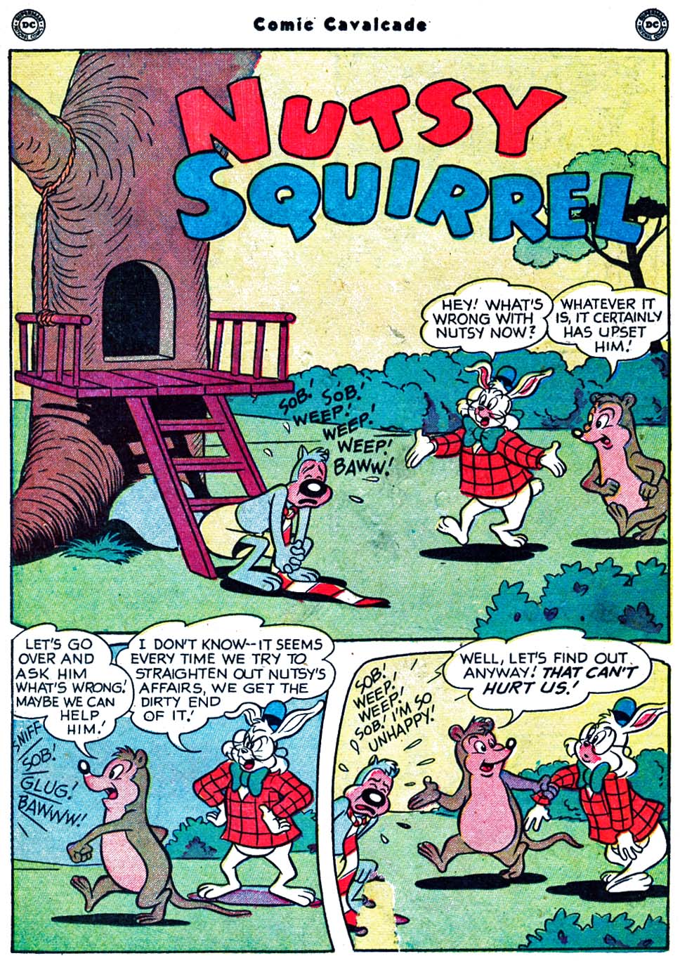 Read online Comic Cavalcade comic -  Issue #40 - 68