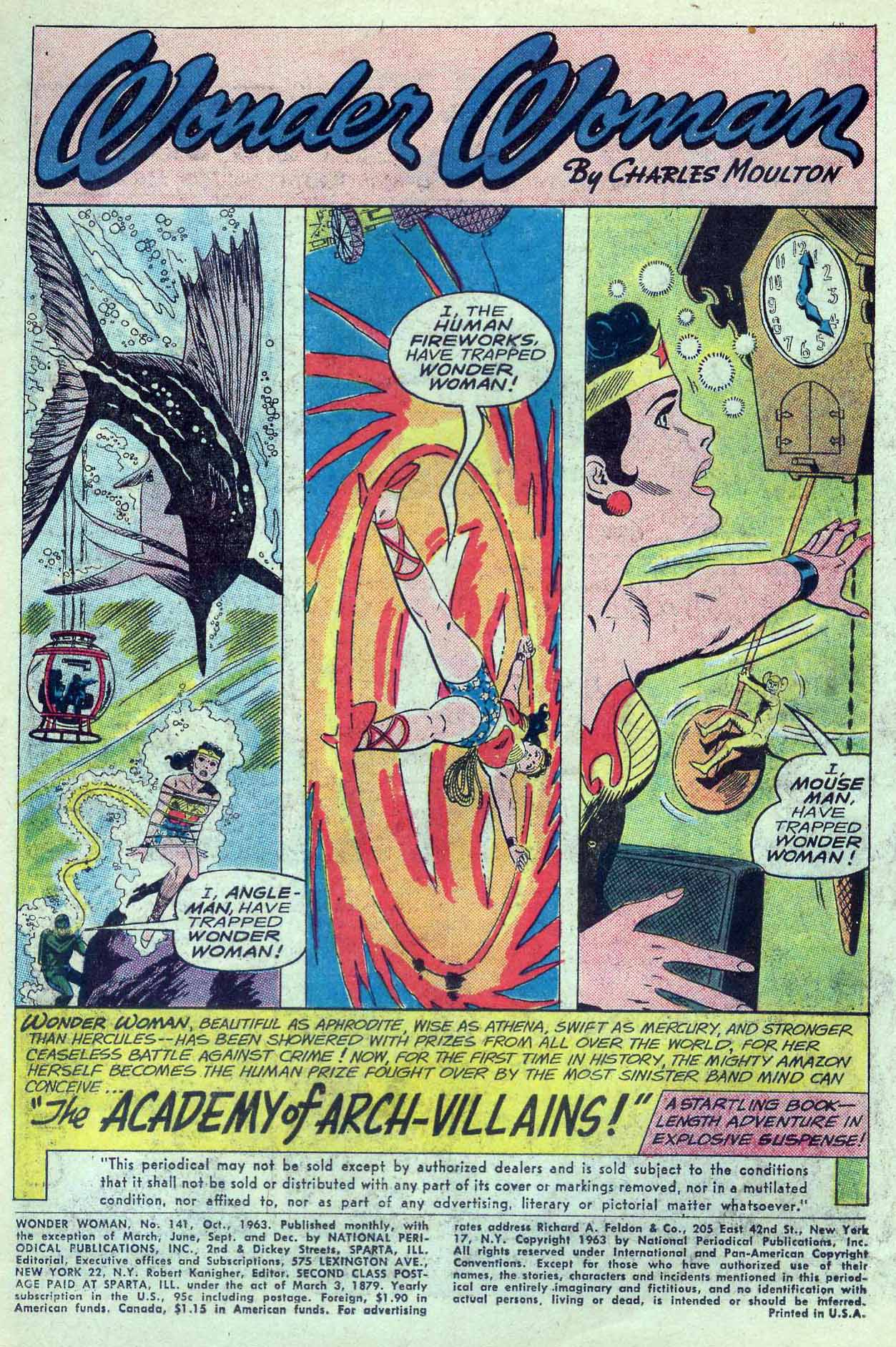 Read online Wonder Woman (1942) comic -  Issue #141 - 3