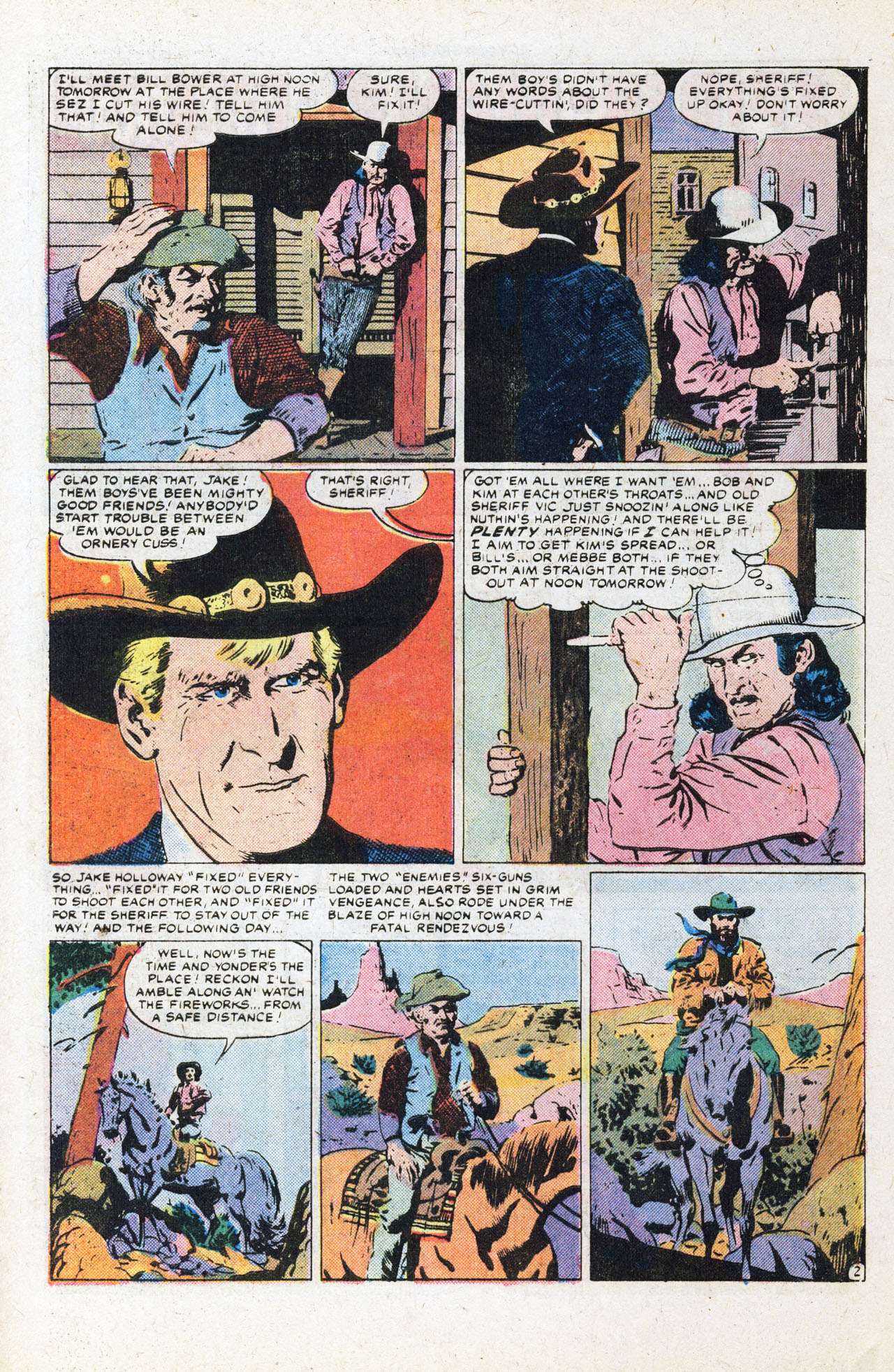 Read online Western Gunfighters comic -  Issue #29 - 32