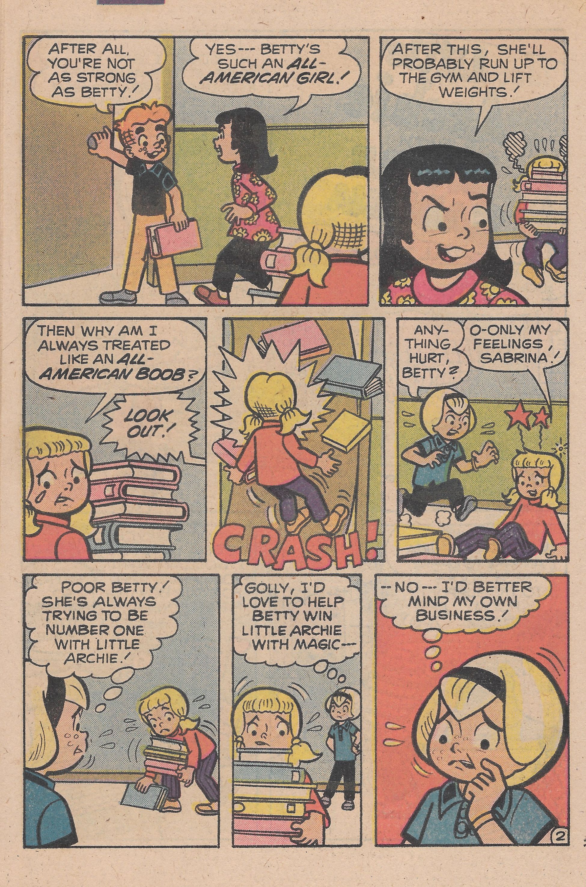 Read online Archie's TV Laugh-Out comic -  Issue #77 - 30