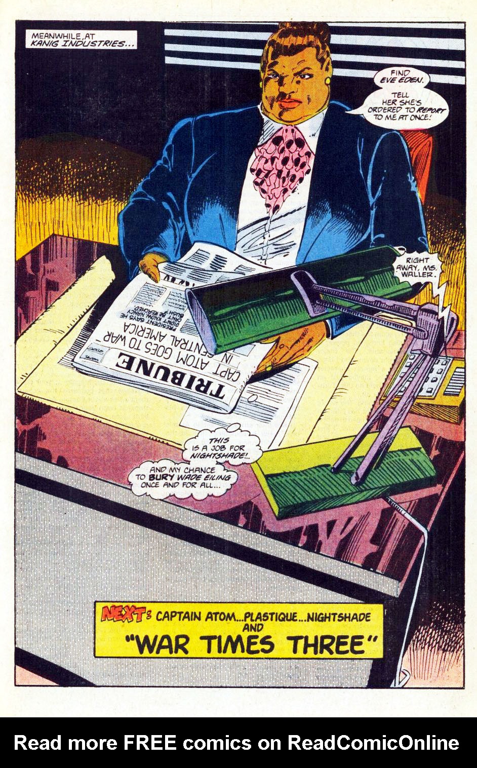 Read online Captain Atom (1987) comic -  Issue #21 - 23