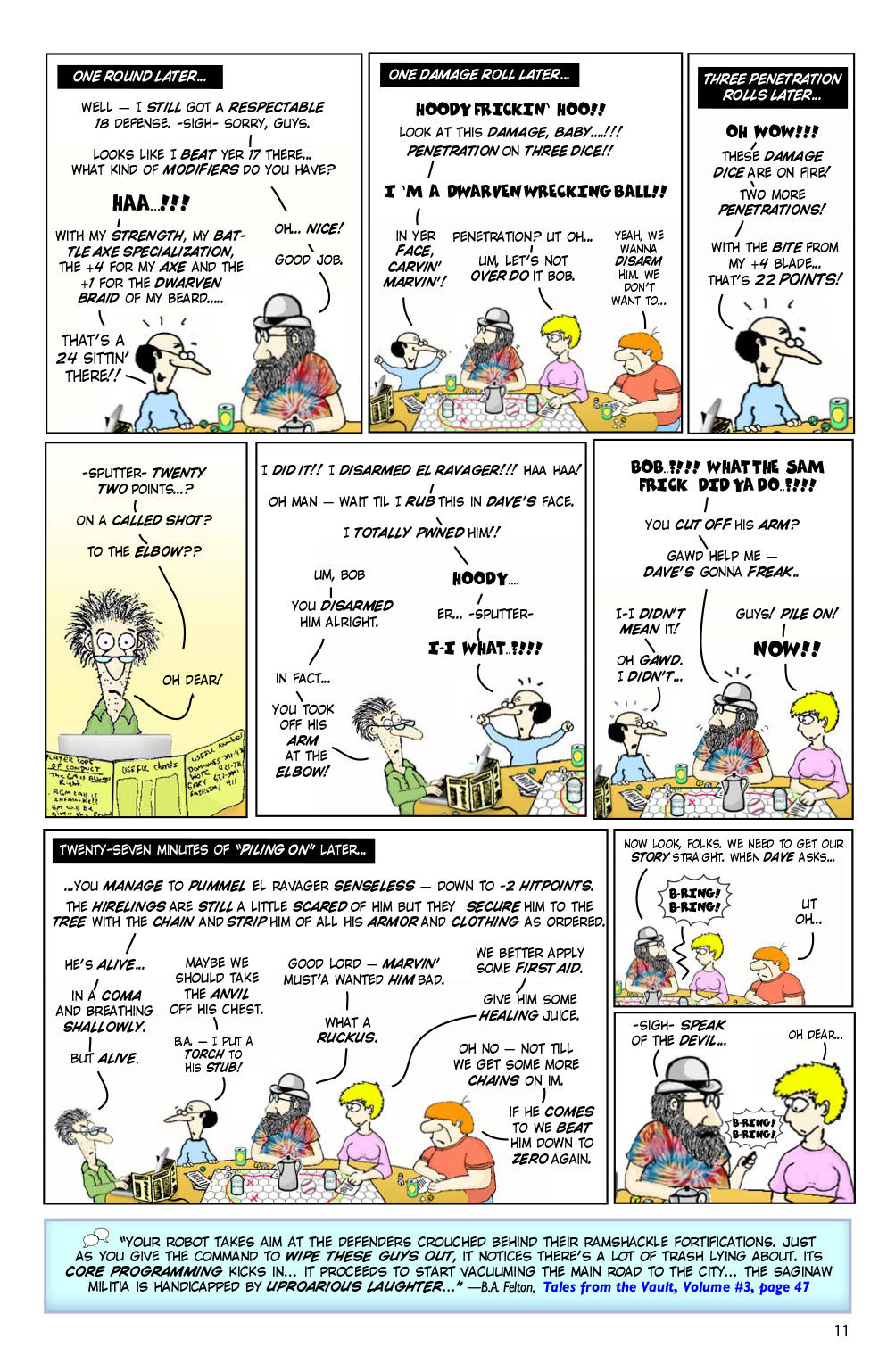 Read online Knights of the Dinner Table comic -  Issue #205 - 13