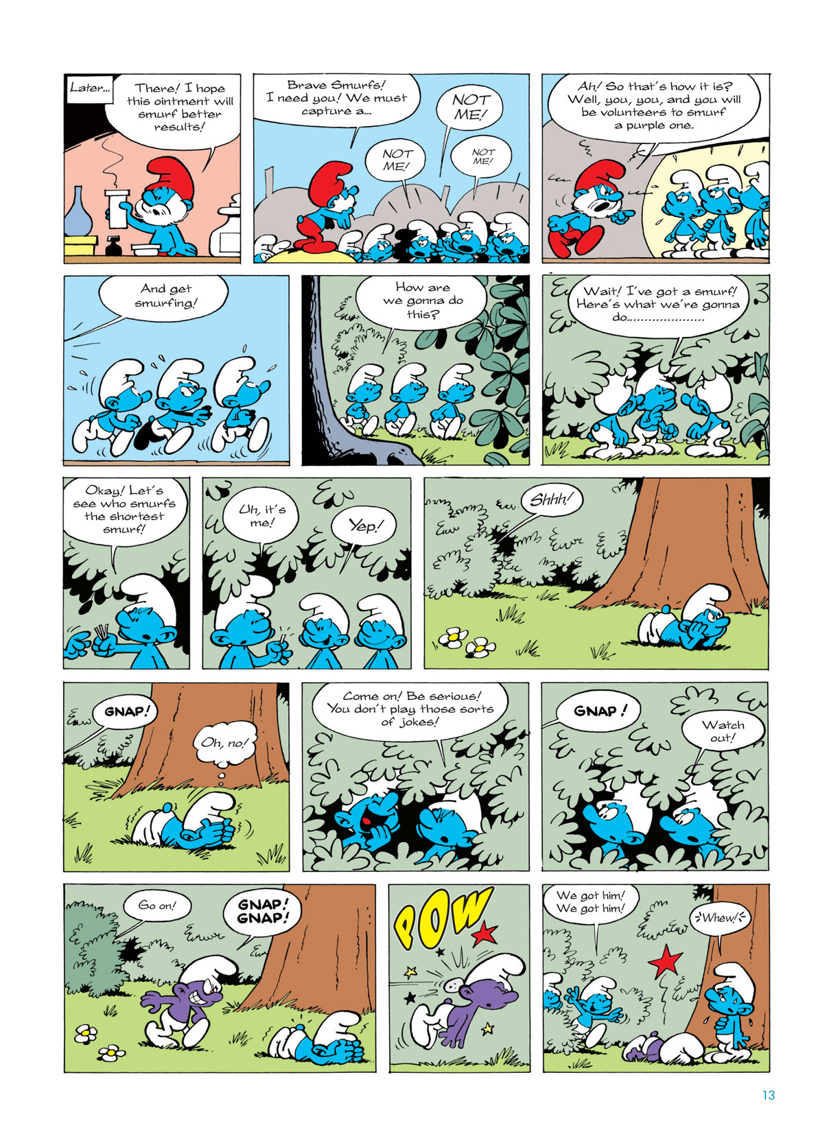 Read online The Smurfs comic -  Issue #1 - 13