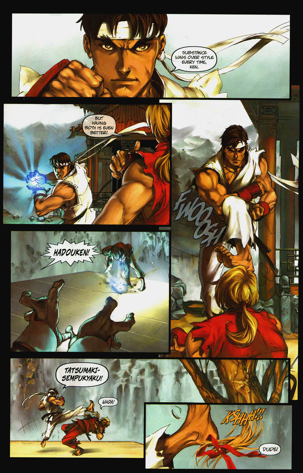 Read online Street Fighter (2003) comic -  Issue #7 - 31