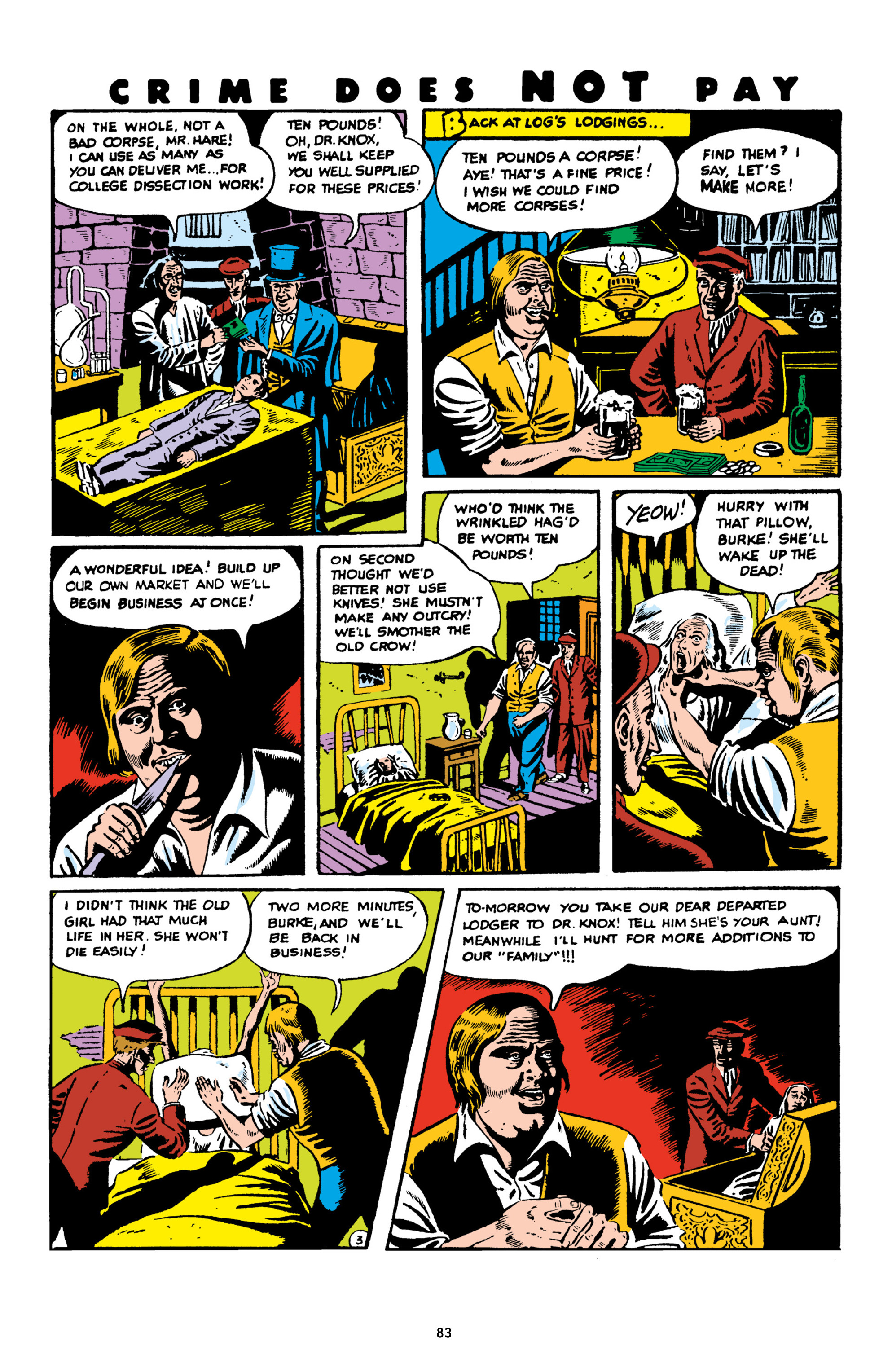 Read online Crime Does Not Pay Archives comic -  Issue # TPB 6 (Part 1) - 85