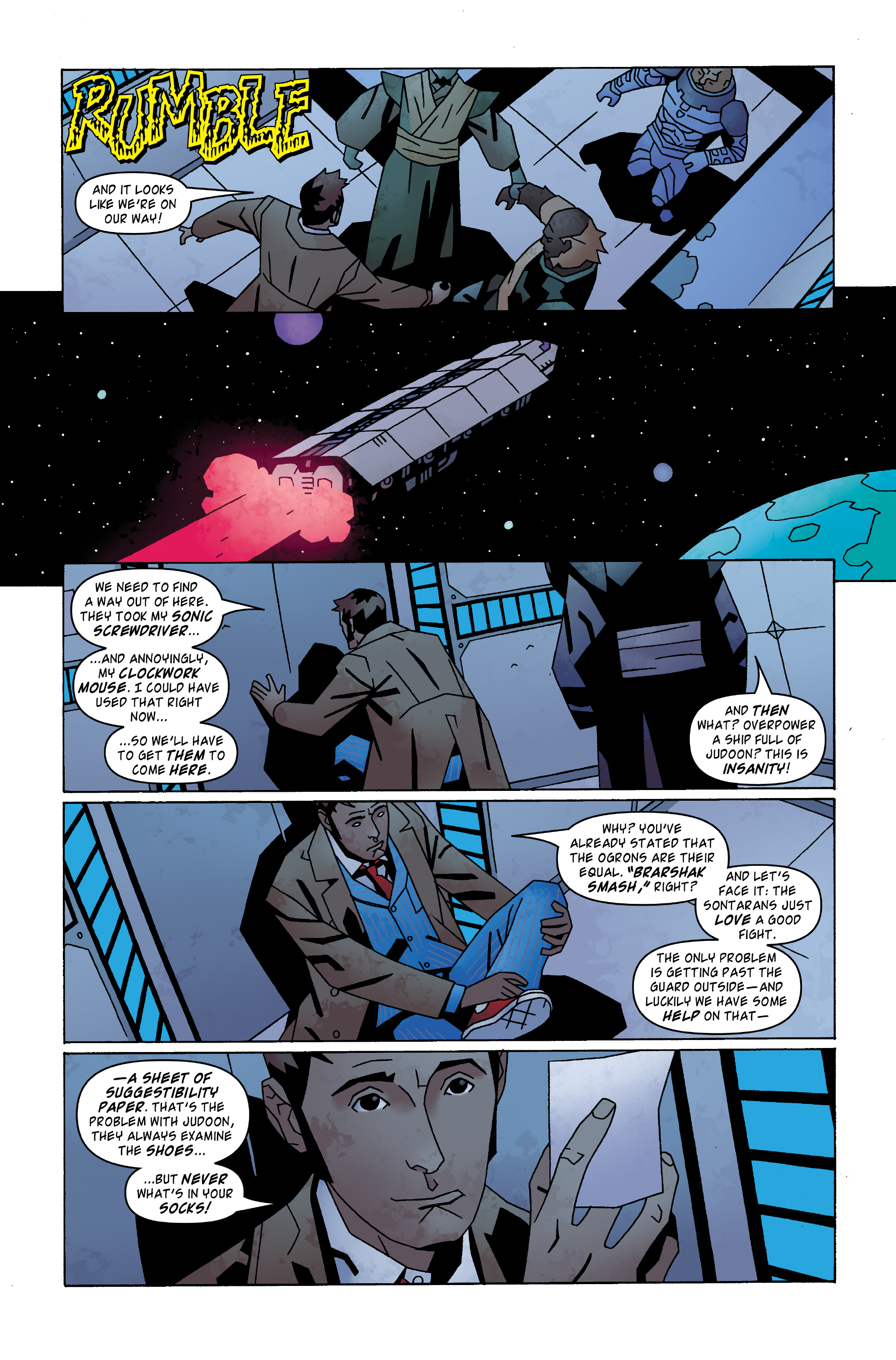 Read online Doctor Who: The Tenth Doctor Archives comic -  Issue #22 - 7
