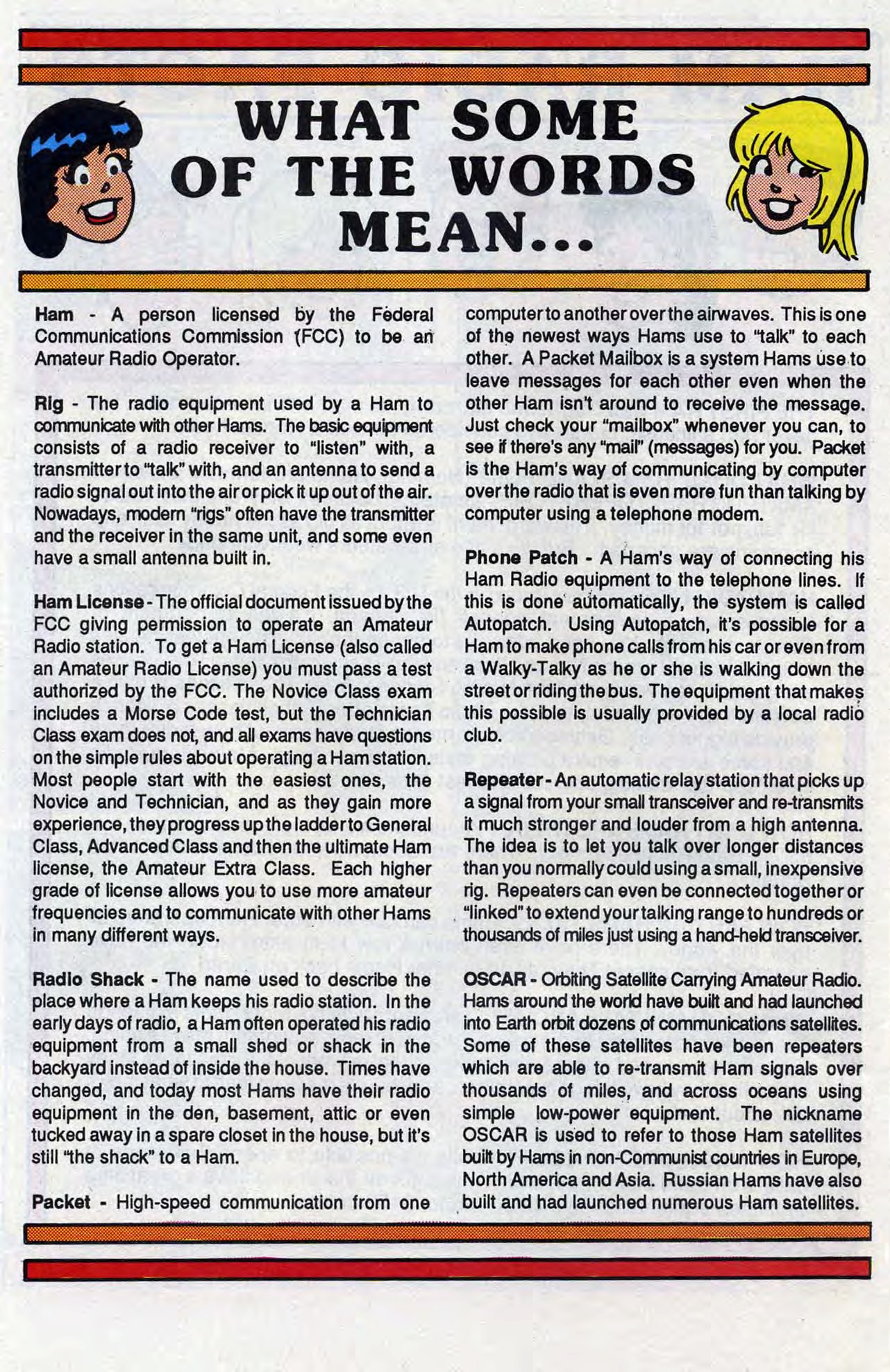 Read online Archie's Ham Radio Adventure comic -  Issue # Full - 32