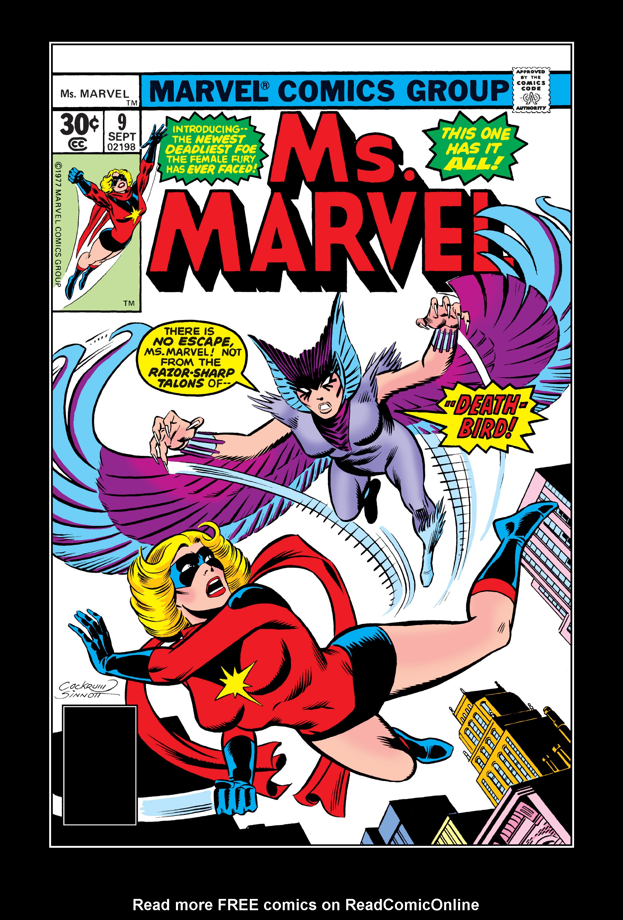 Read online Ms. Marvel (1977) comic -  Issue #9 - 1