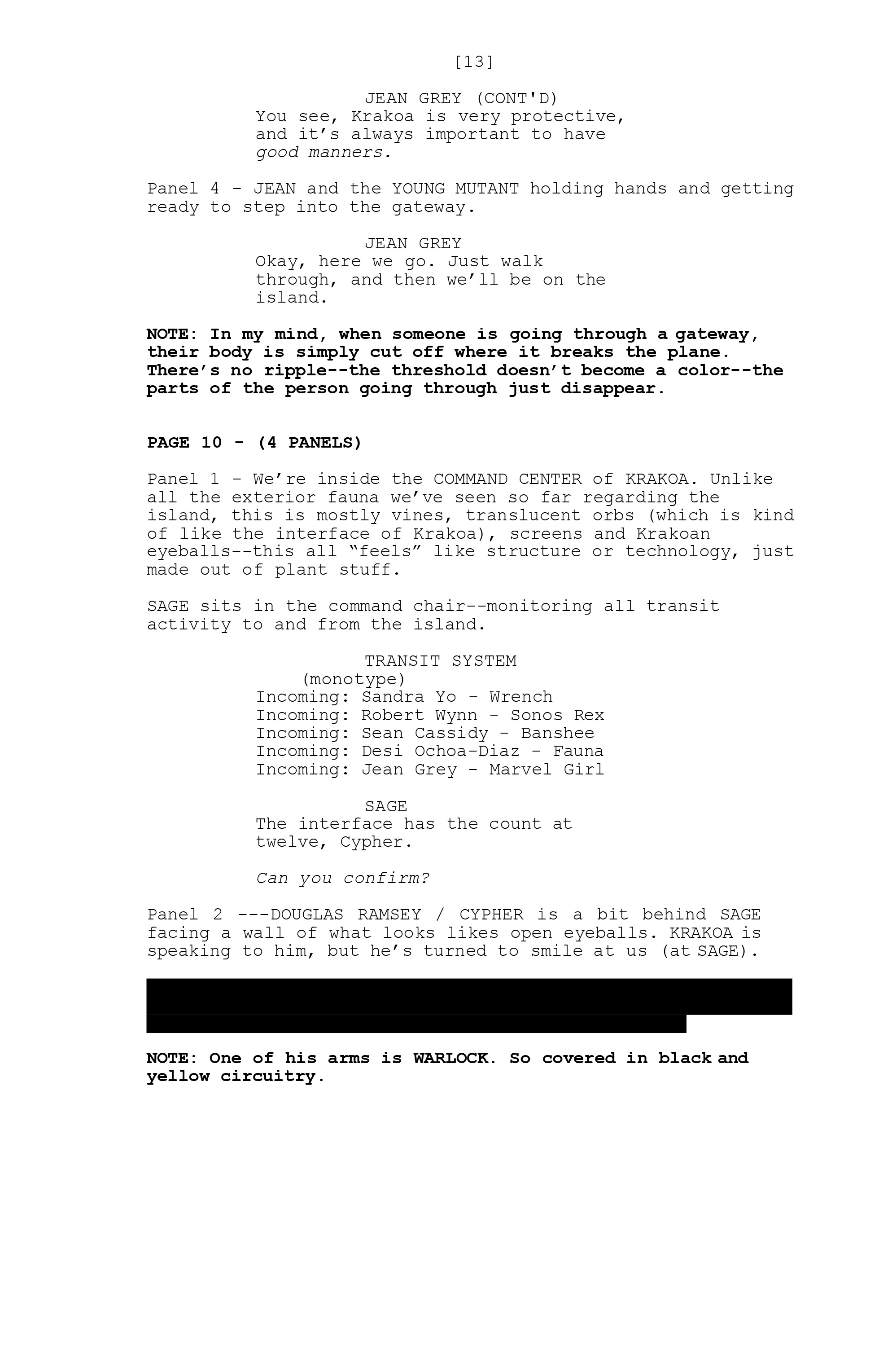 Read online House of X comic -  Issue # _Director's Cut - 80