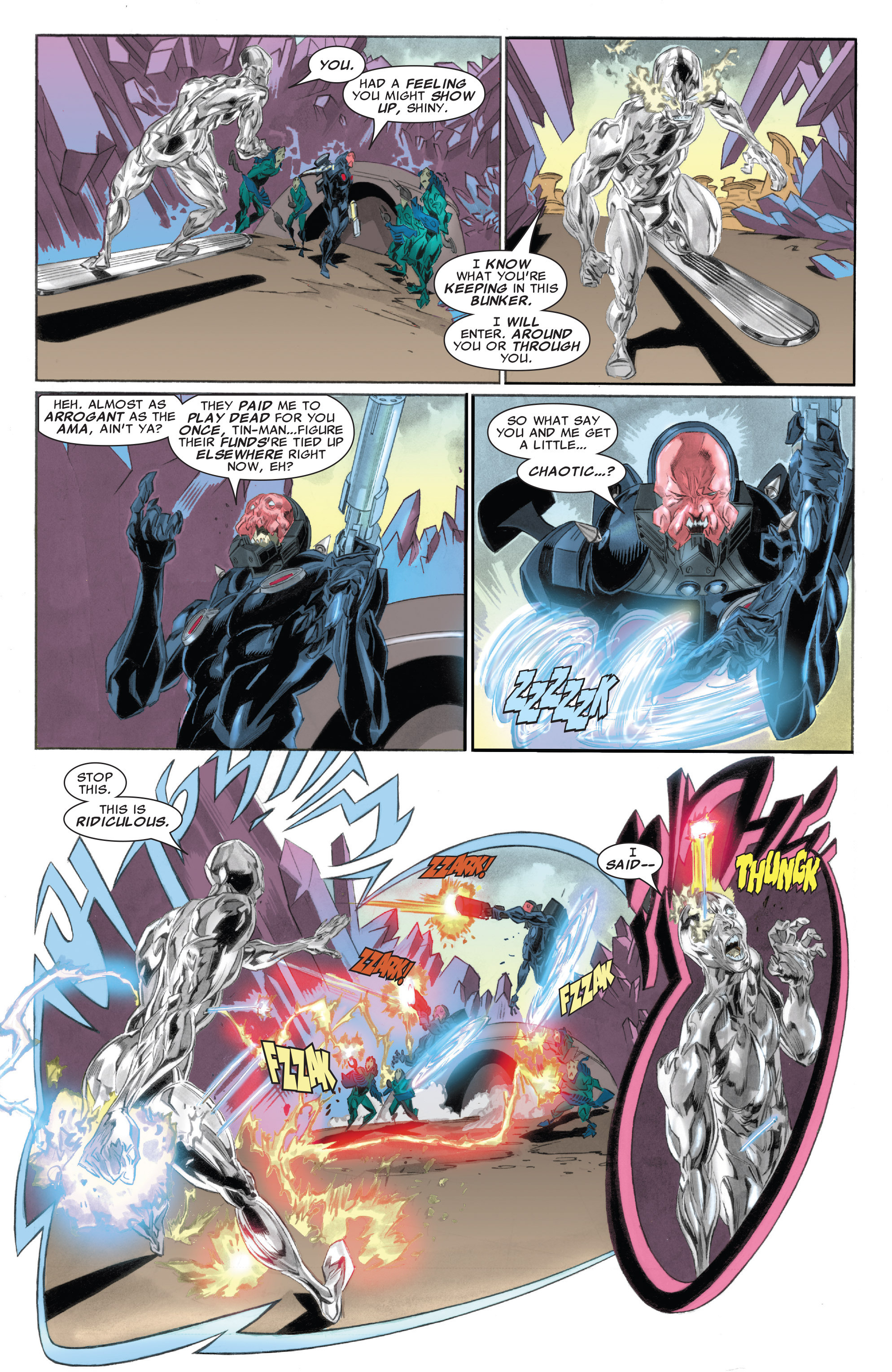 Read online Silver Surfer: In Thy Name comic -  Issue #4 - 17