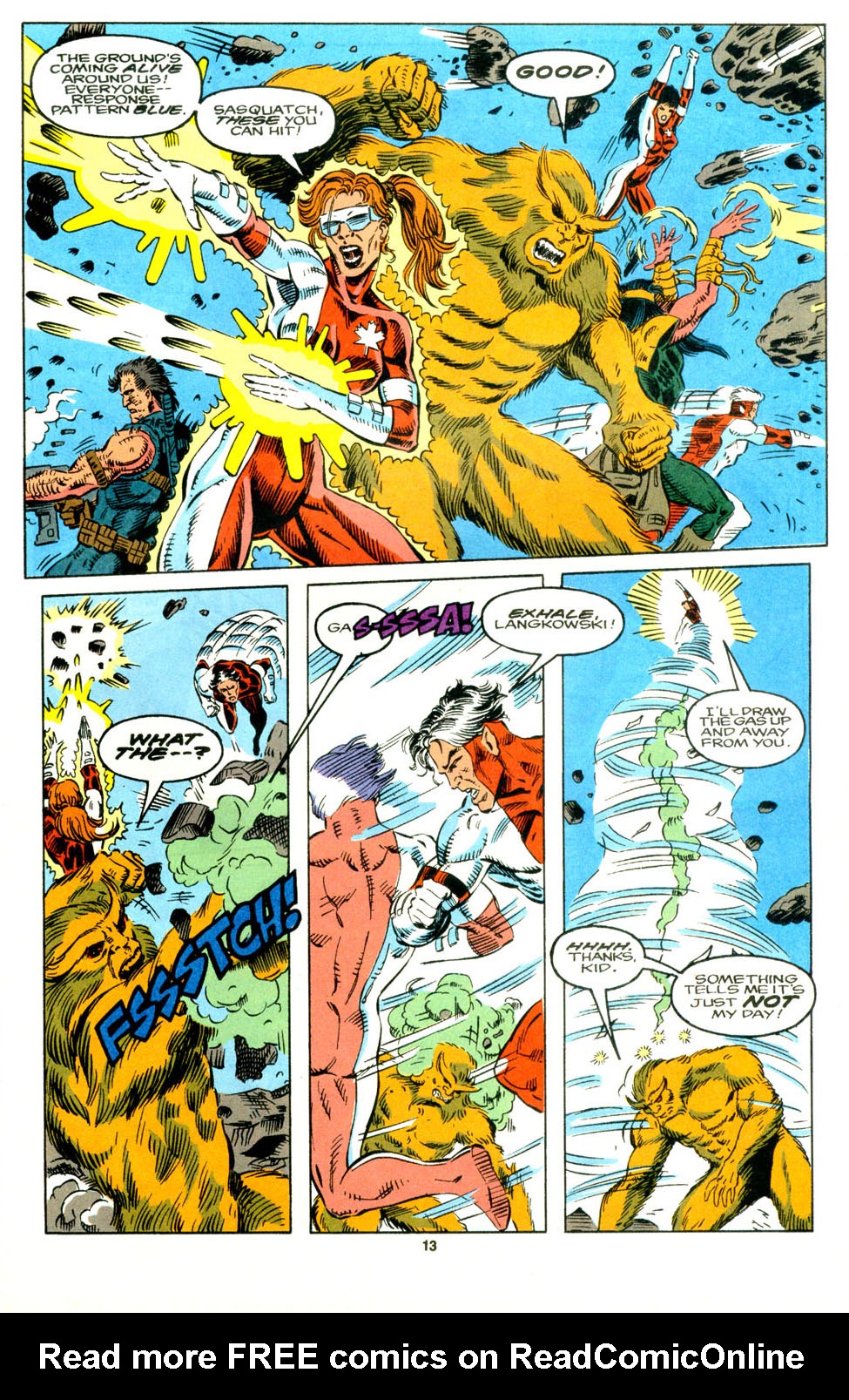 Read online Alpha Flight (1983) comic -  Issue #129 - 10