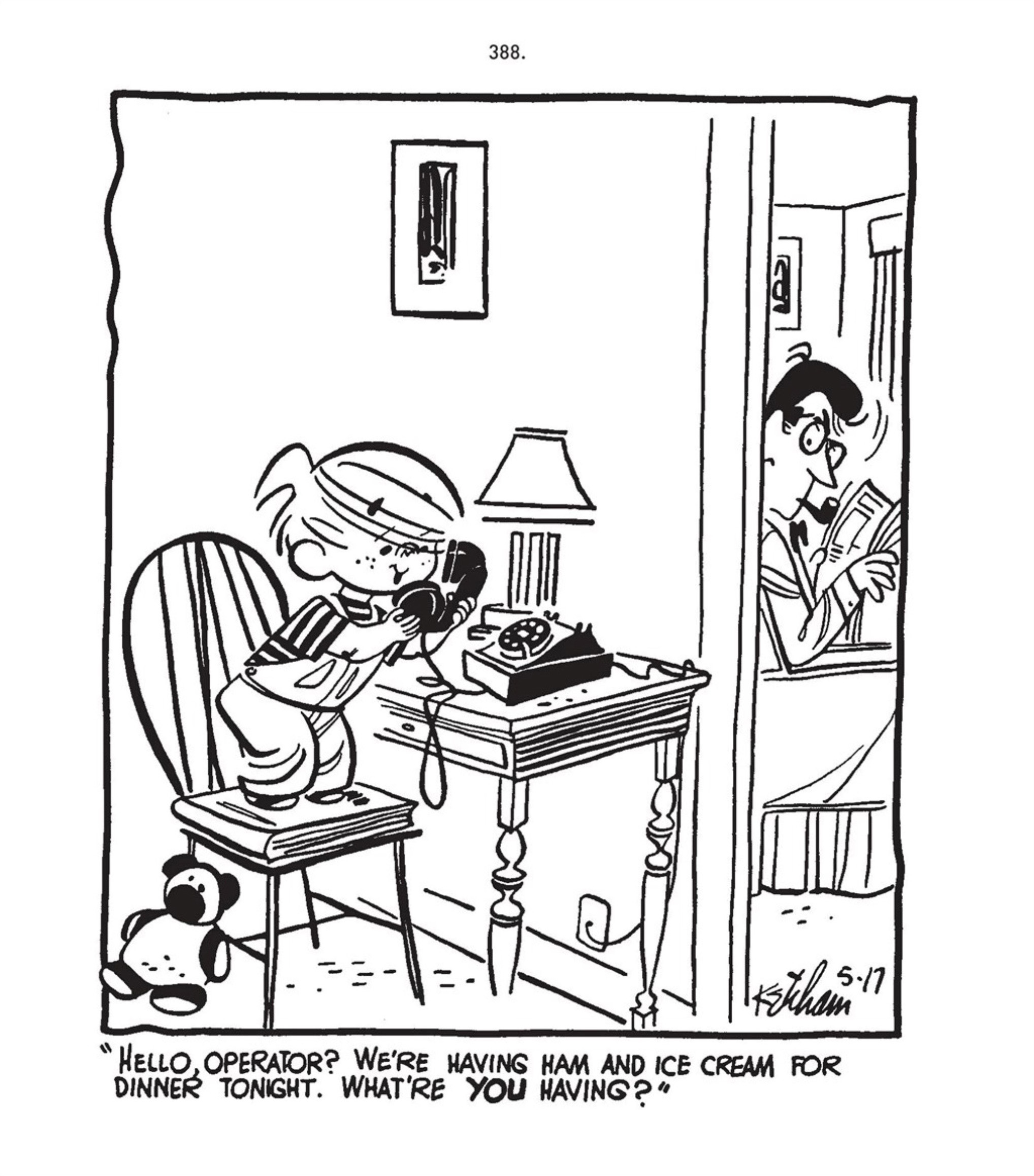 Read online Hank Ketcham's Complete Dennis the Menace comic -  Issue # TPB 1 (Part 5) - 14