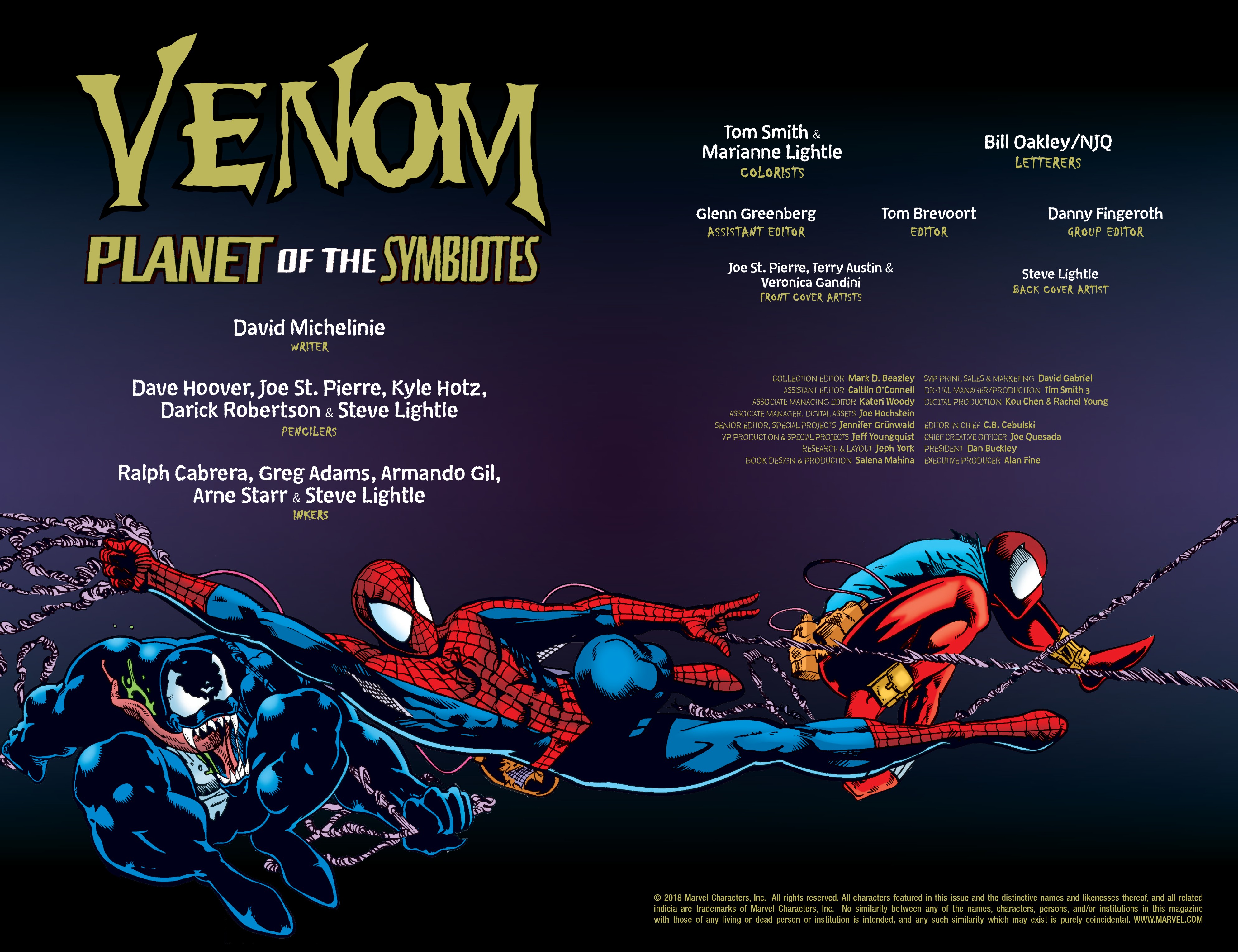 Read online Venom: Planet of the Symbiotes comic -  Issue # TPB - 3