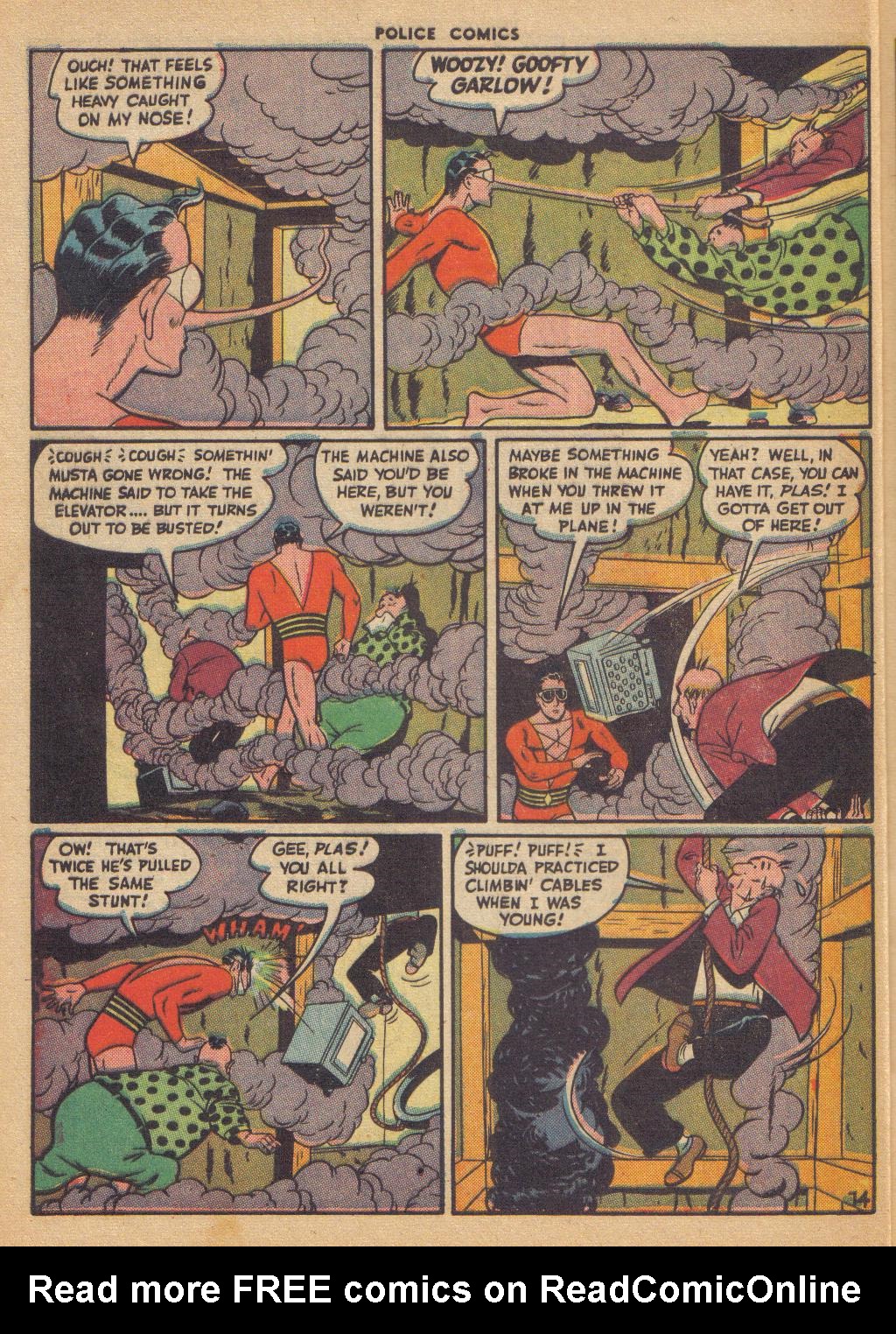 Read online Police Comics comic -  Issue #54 - 16