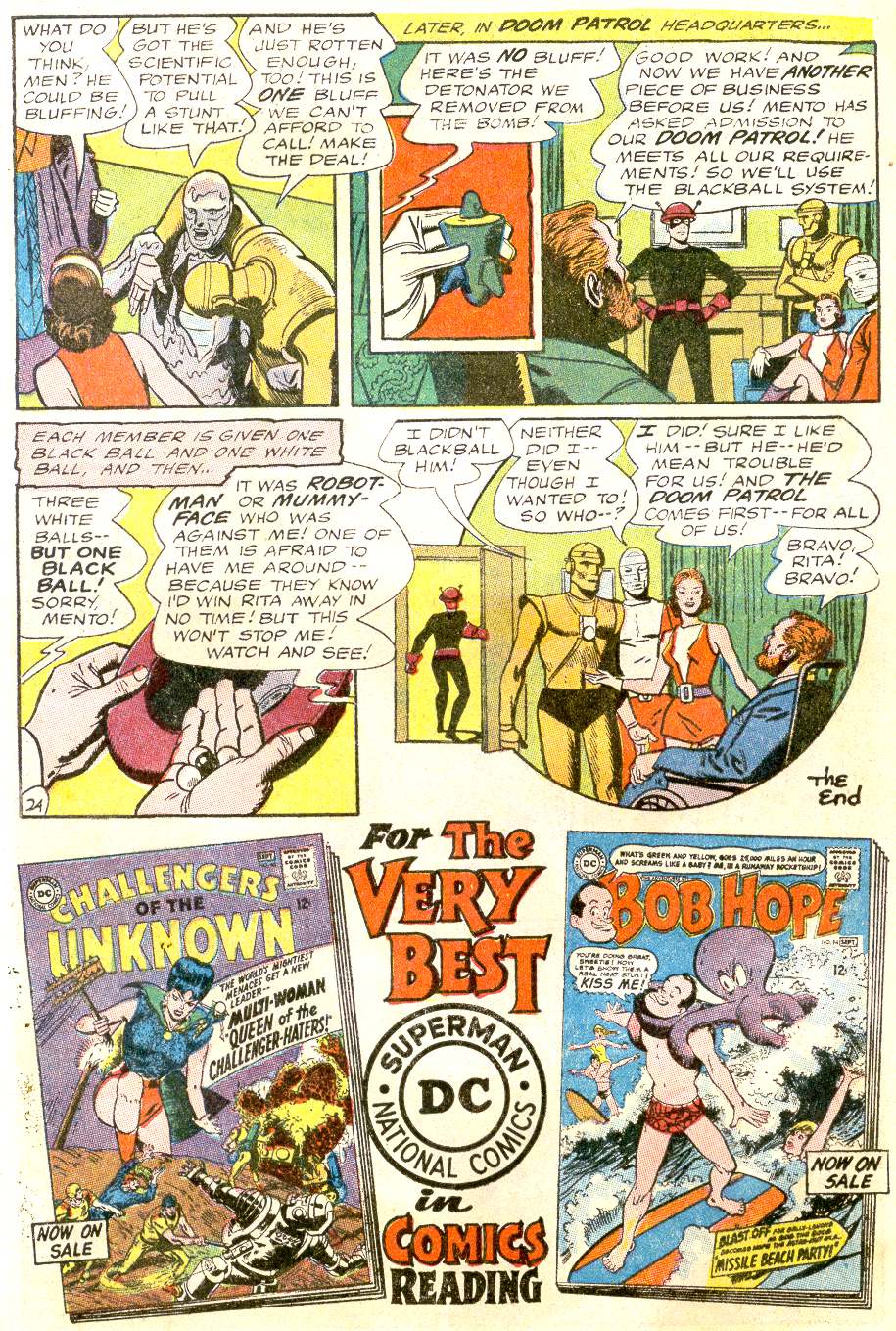 Read online Doom Patrol (1964) comic -  Issue #97 - 32
