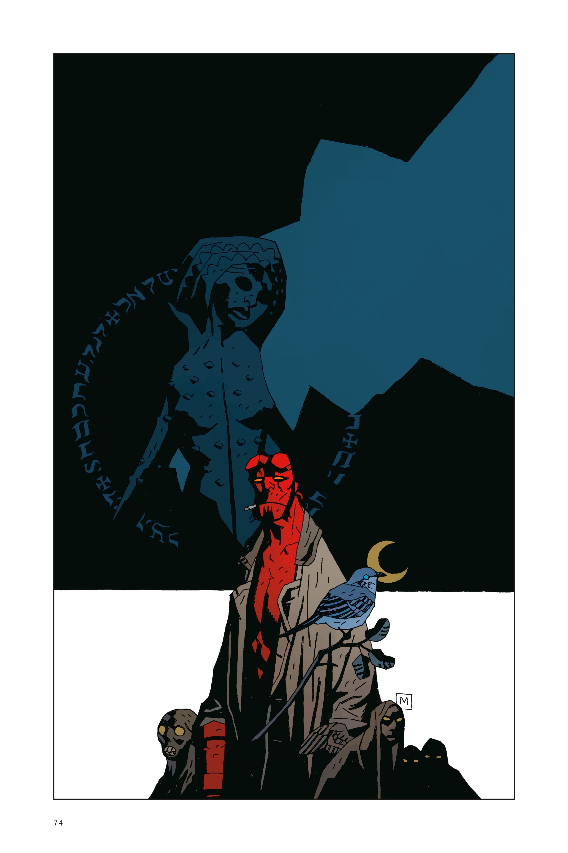 Read online Hellboy: 25 Years of Covers comic -  Issue # TPB (Part 1) - 76