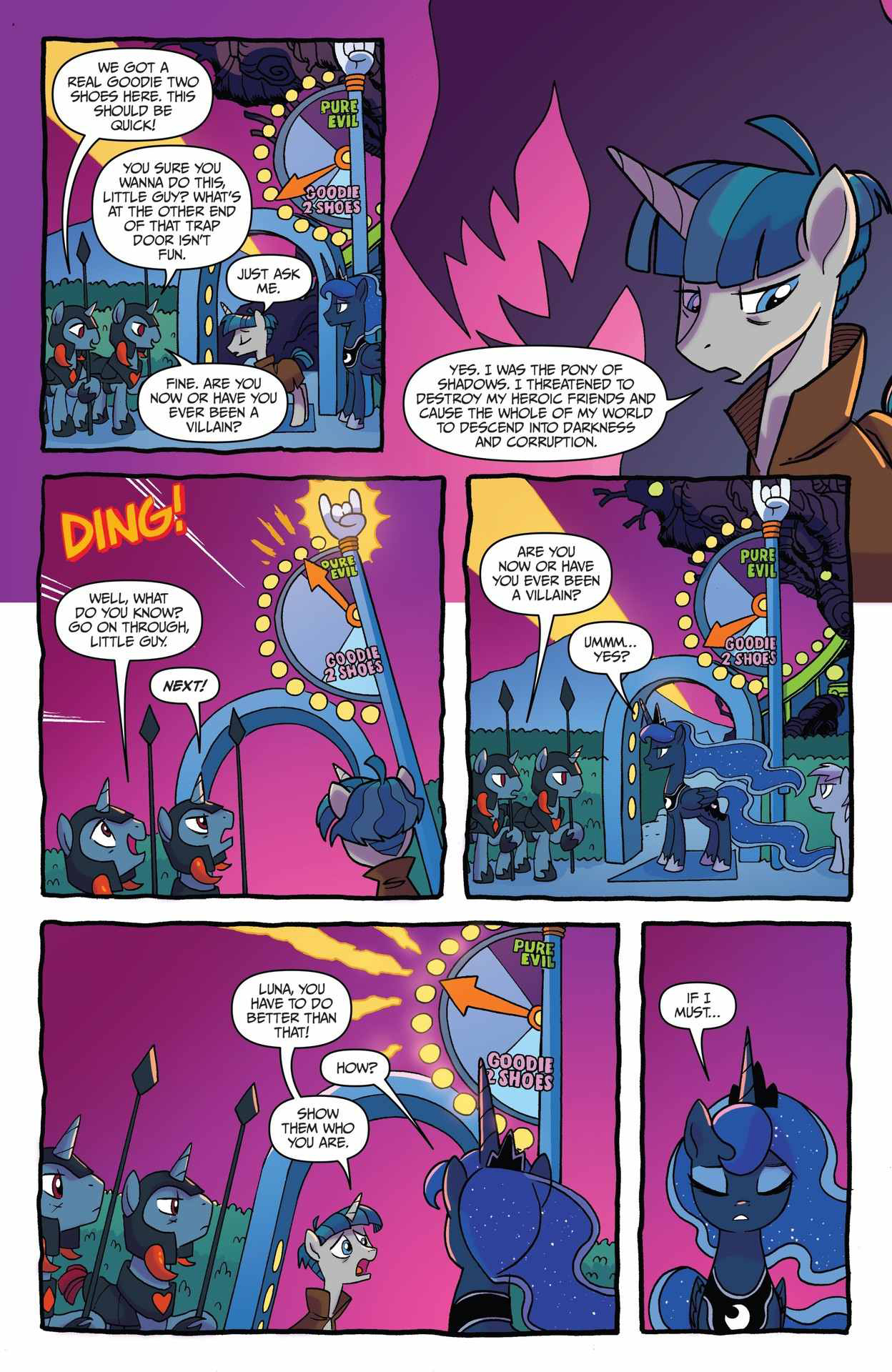 Read online My Little Pony: Nightmare Knights comic -  Issue #1 - 12