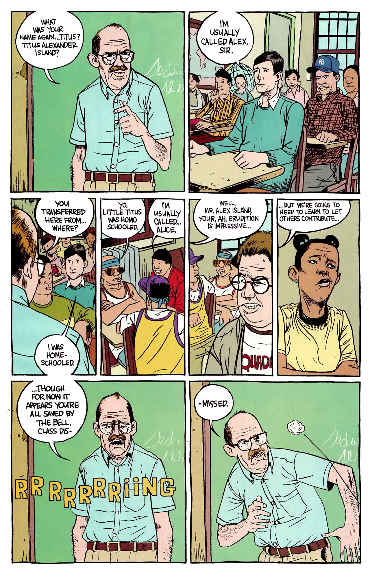 Read online Omega: The Unknown (2007) comic -  Issue #3 - 3