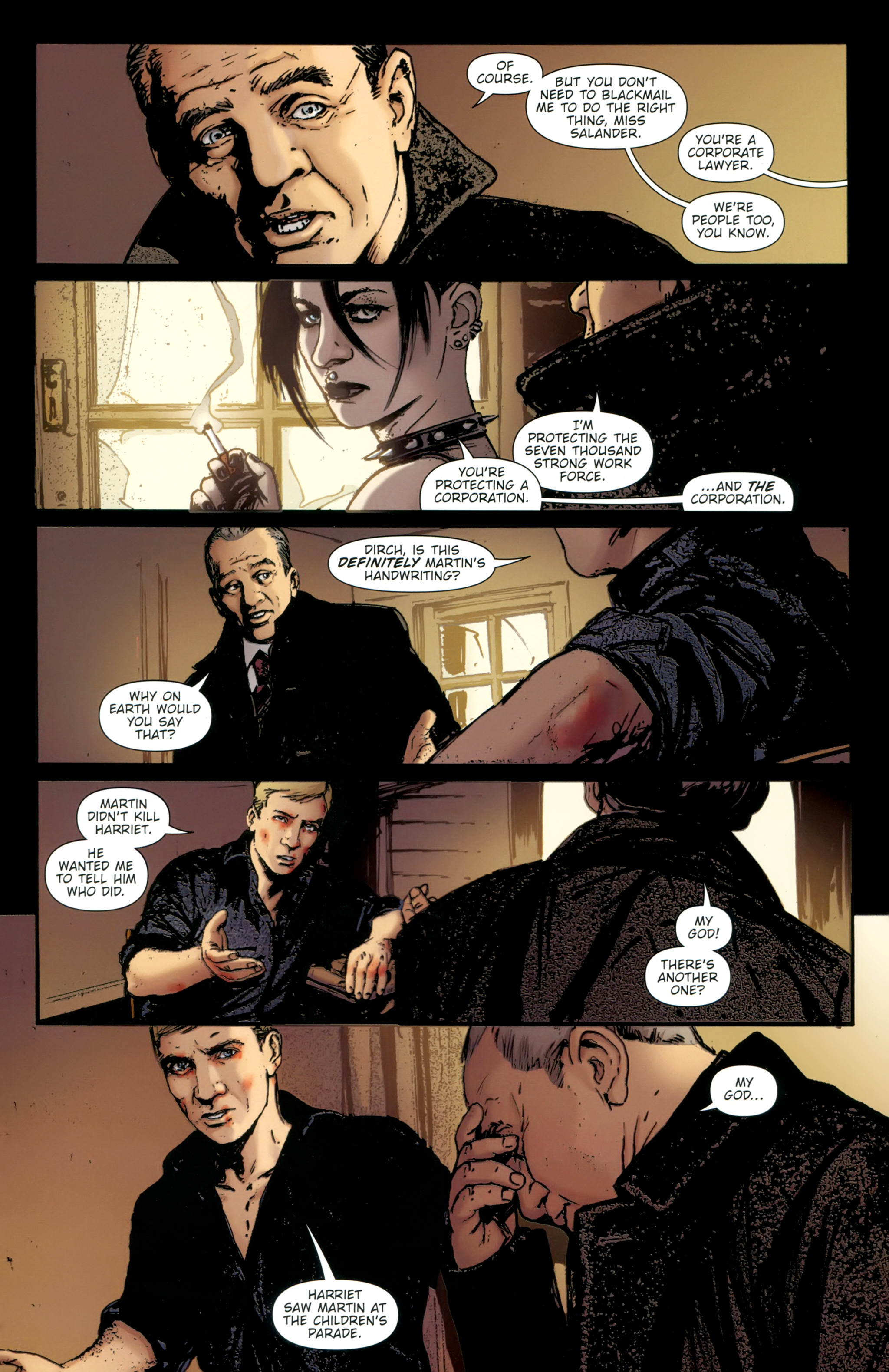 Read online The Girl With the Dragon Tattoo comic -  Issue # TPB 2 - 119