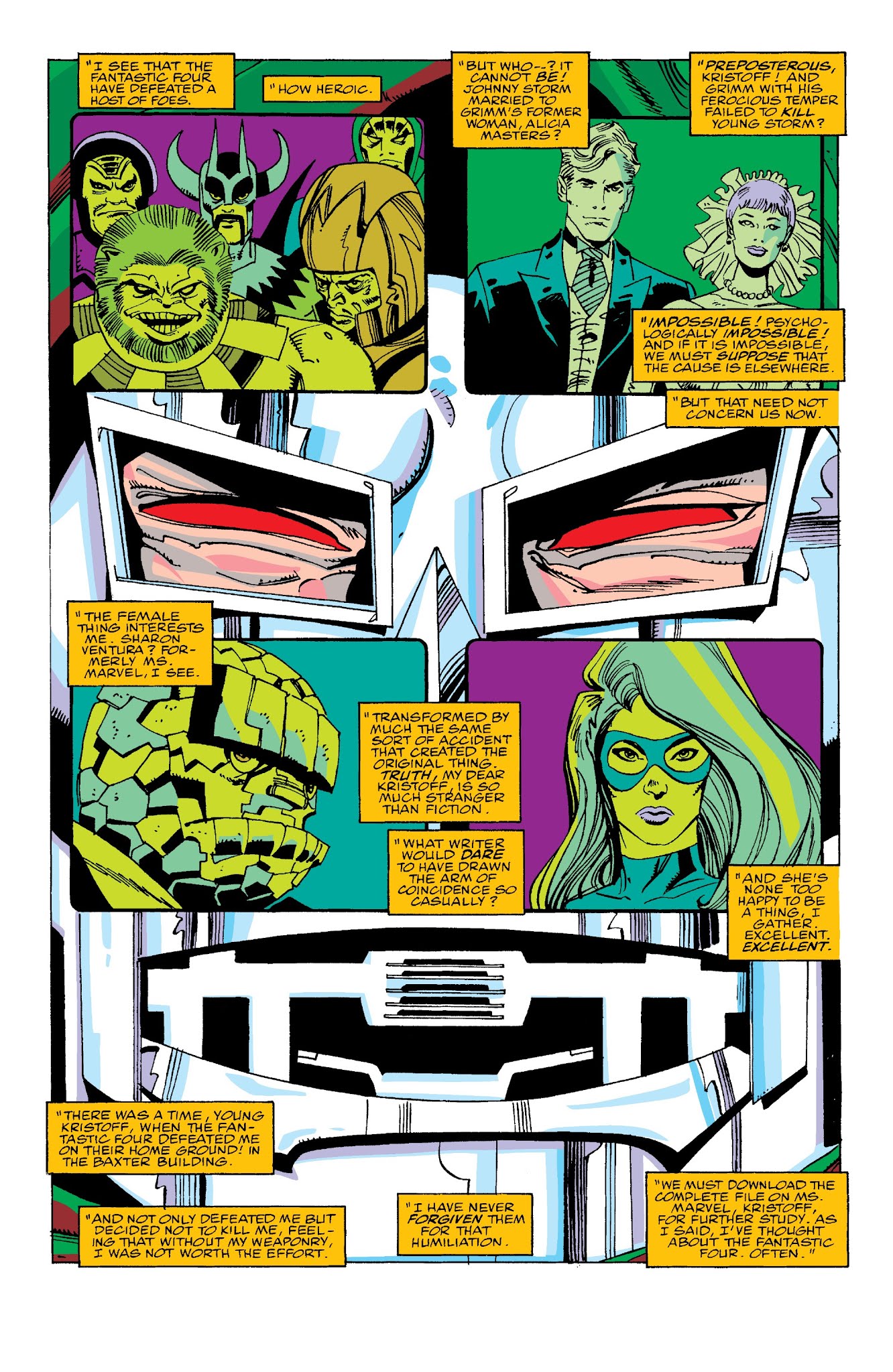 Read online Fantastic Four Visionaries: Walter Simonson comic -  Issue # TPB 3 (Part 1) - 85