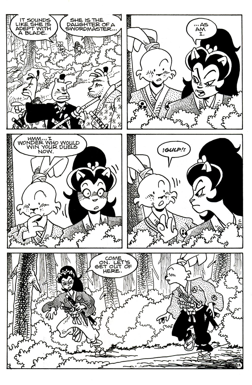 Read online Usagi Yojimbo (1996) comic -  Issue #84 - 25