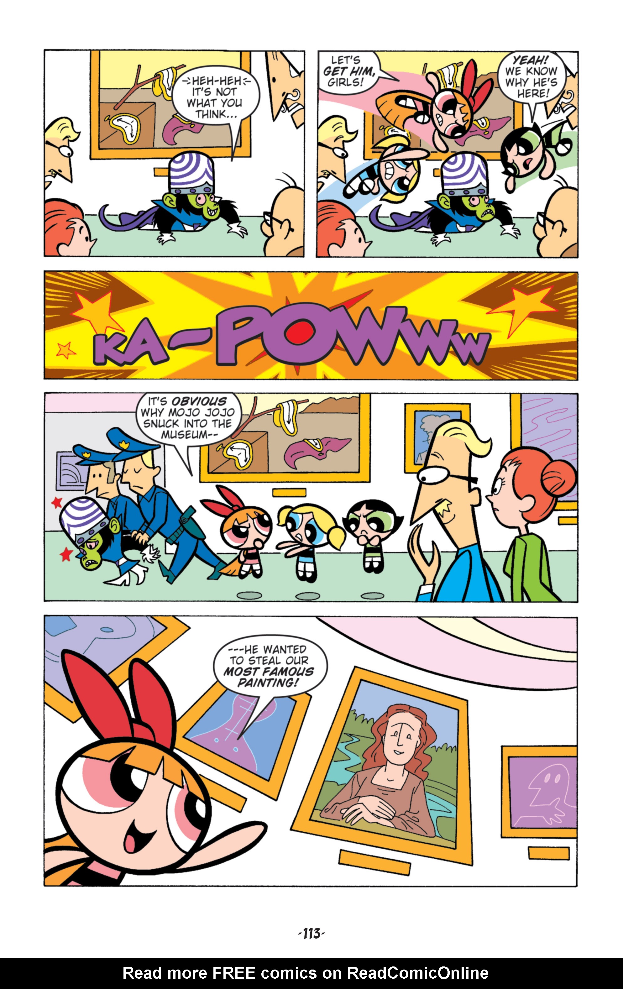 Read online Powerpuff Girls Classics comic -  Issue # TPB 3 - 114