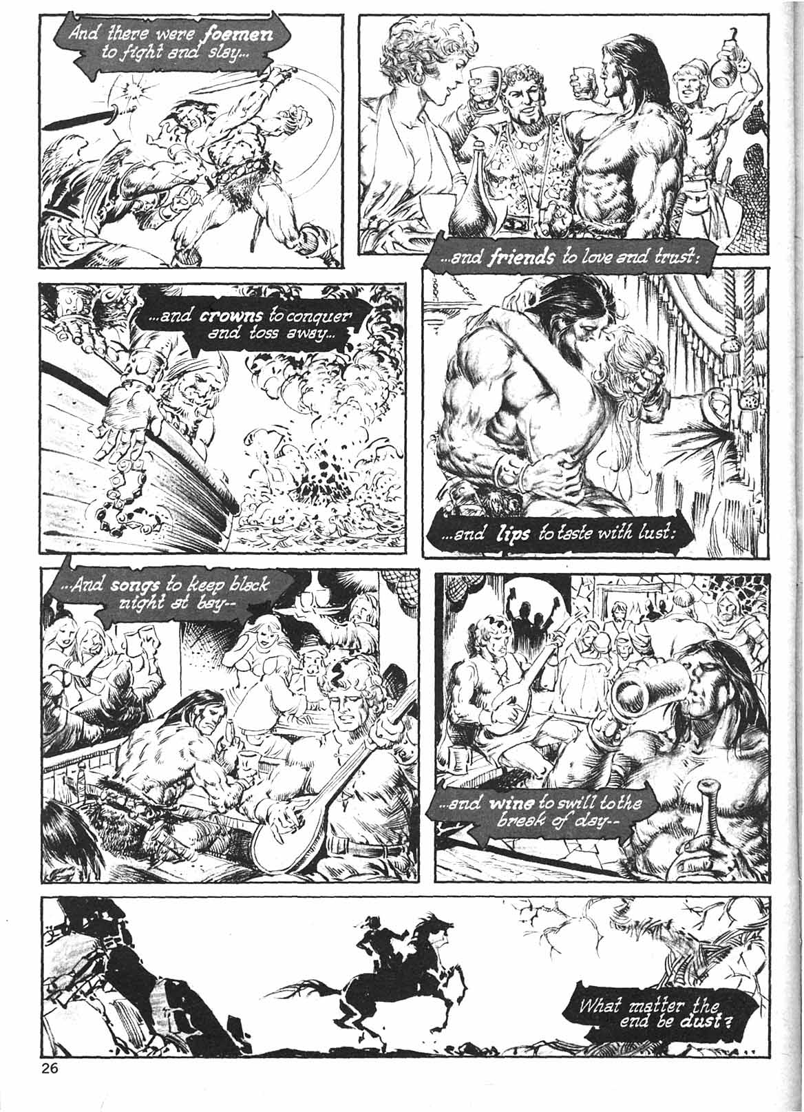 The Savage Sword Of Conan Issue #8 #9 - English 24