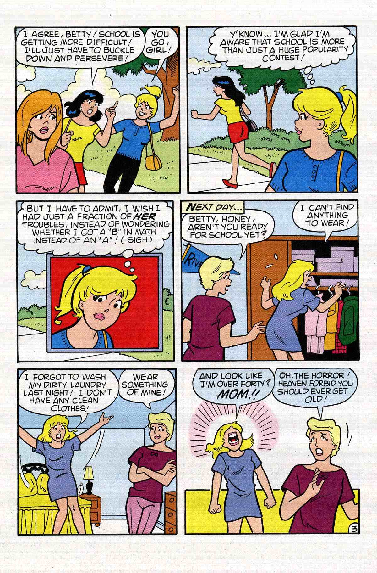 Read online Archie's Girls Betty and Veronica comic -  Issue #187 - 4