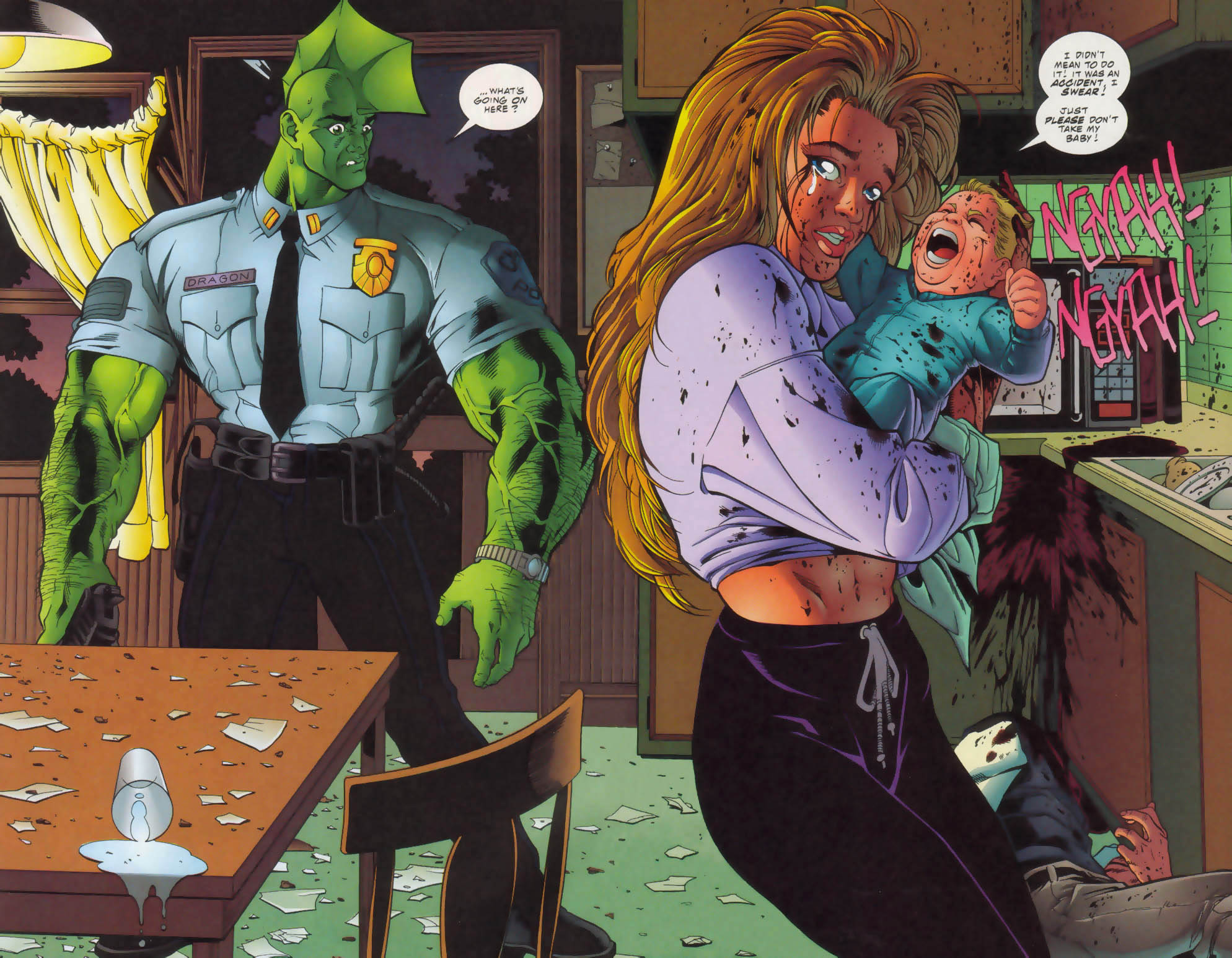 Read online Savage Dragon: Sex & Violence comic -  Issue #1 - 4