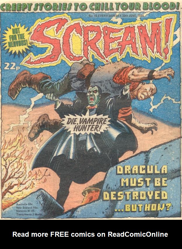 Read online Scream! (1984) comic -  Issue #15 - 1