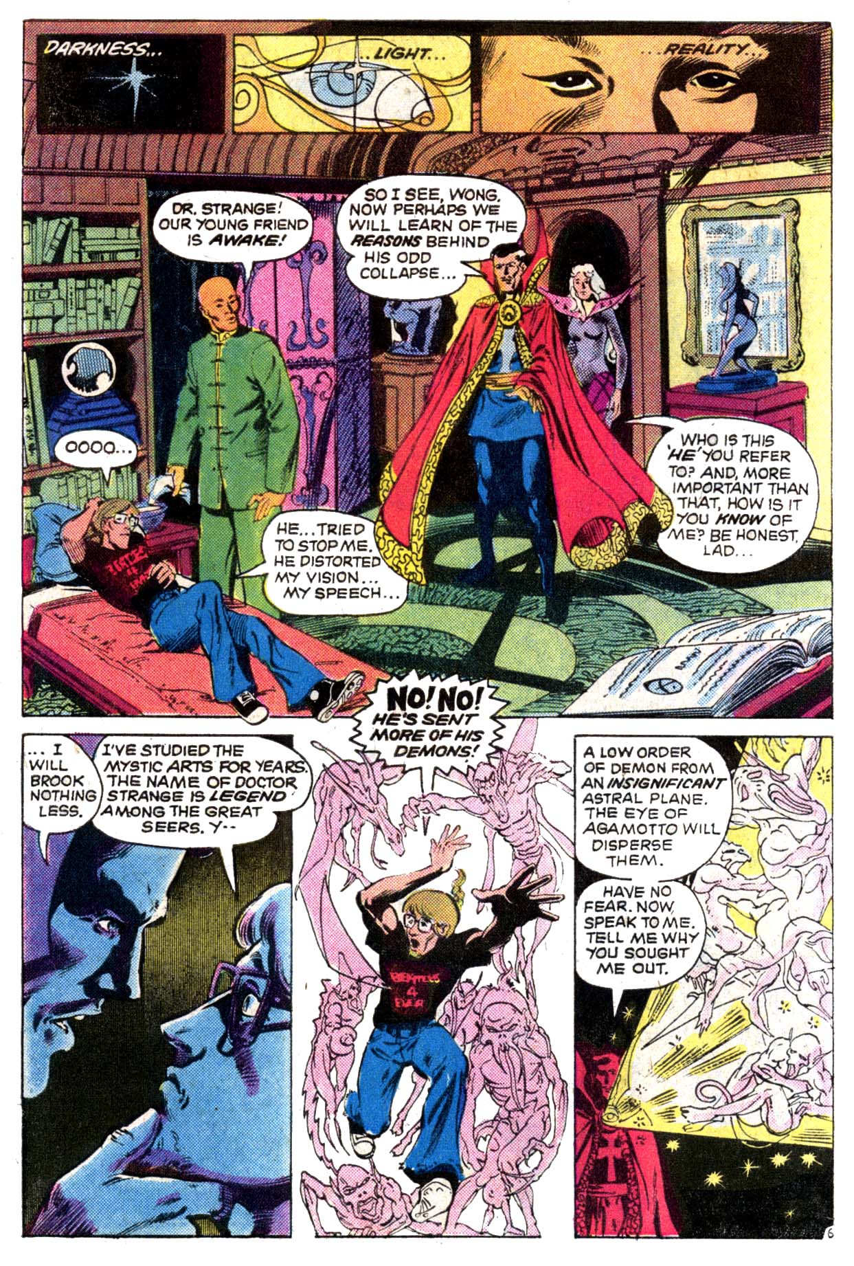 Read online Doctor Strange (1974) comic -  Issue #54 - 7