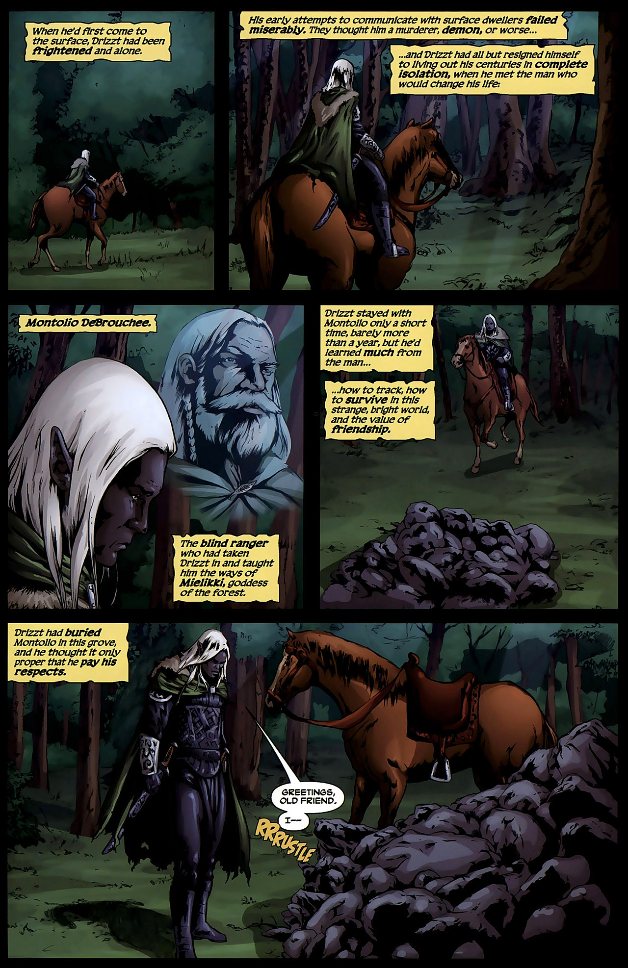Read online Forgotten Realms: Starless Night comic -  Issue # Full - 34