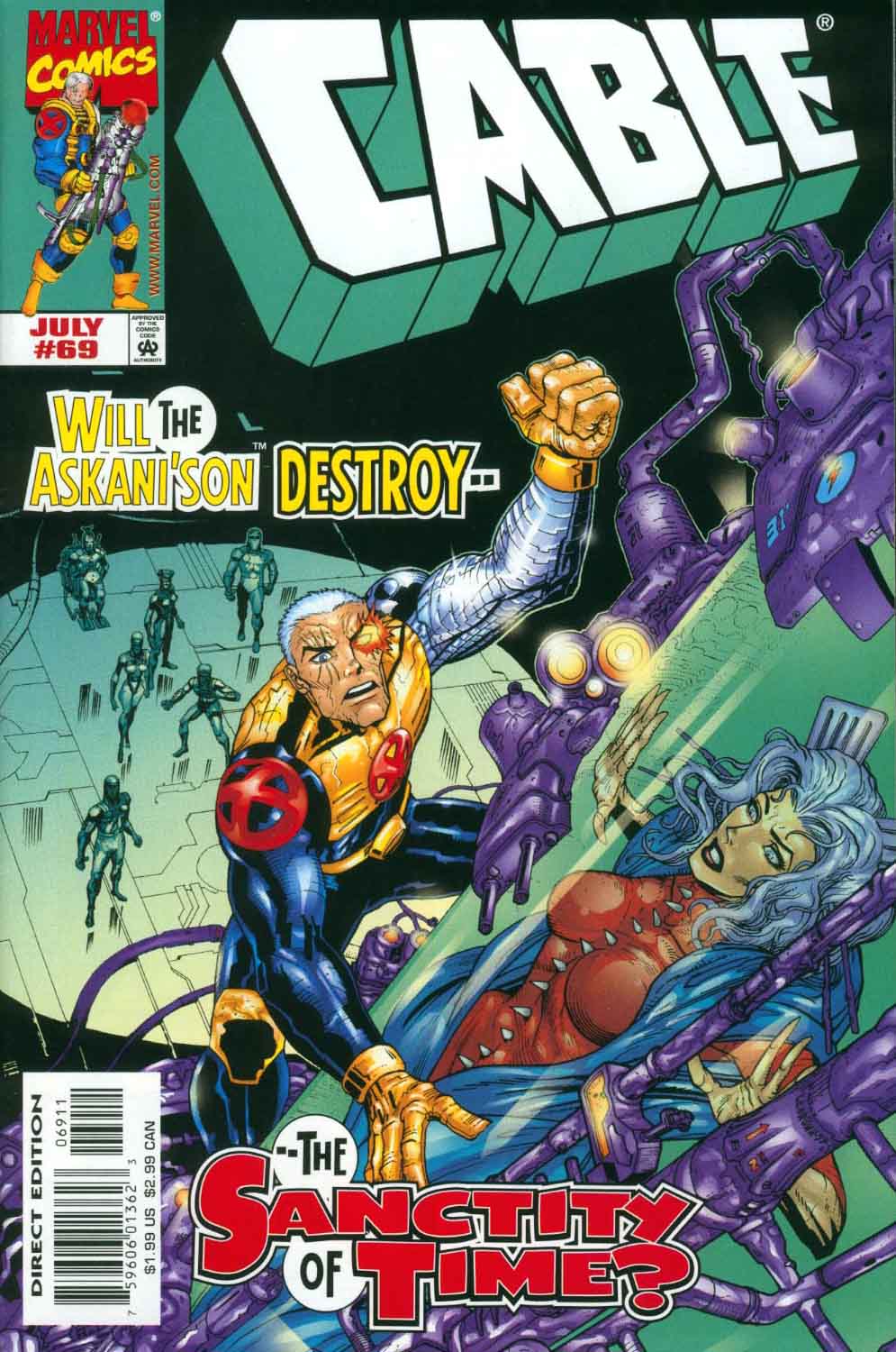 Read online Cable (1993) comic -  Issue #69 - 1