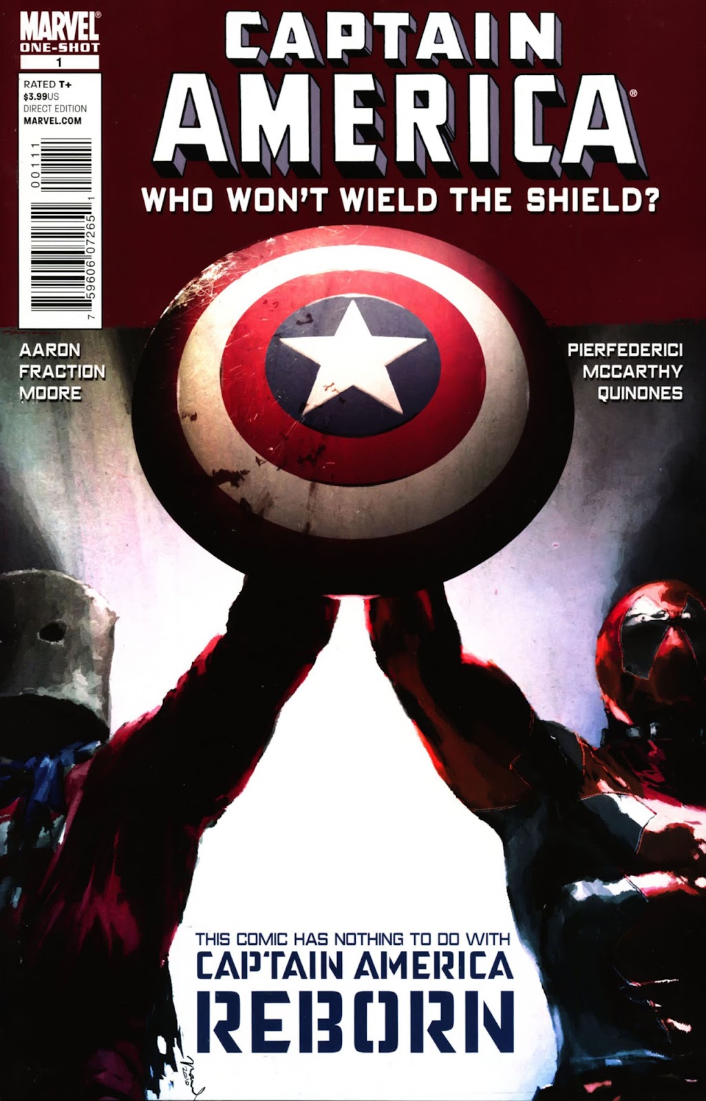 Captain America: Who Won't Wield the Shield? issue TPB - Page 1
