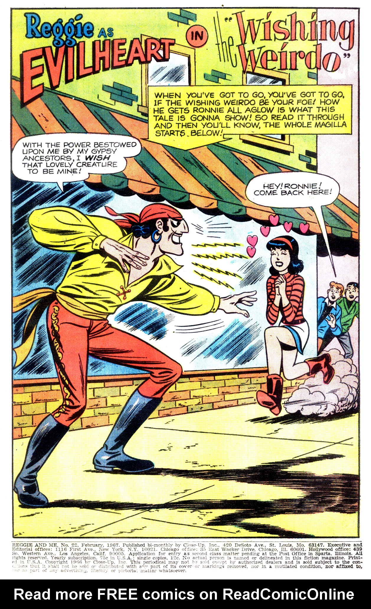 Read online Reggie and Me (1966) comic -  Issue #22 - 3