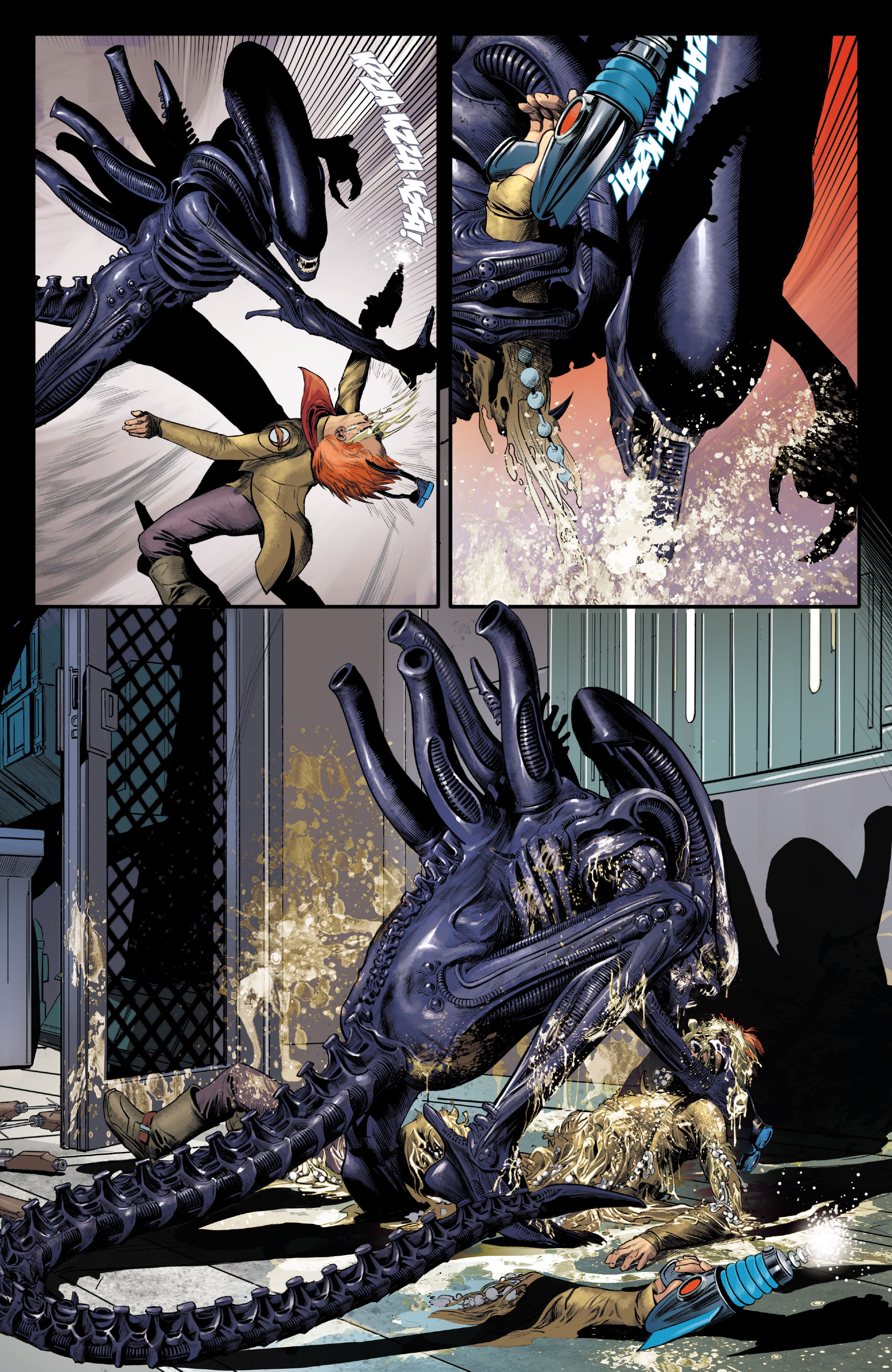Read online Alien vs. Predator: Thicker Than Blood comic -  Issue # _TPB - 70