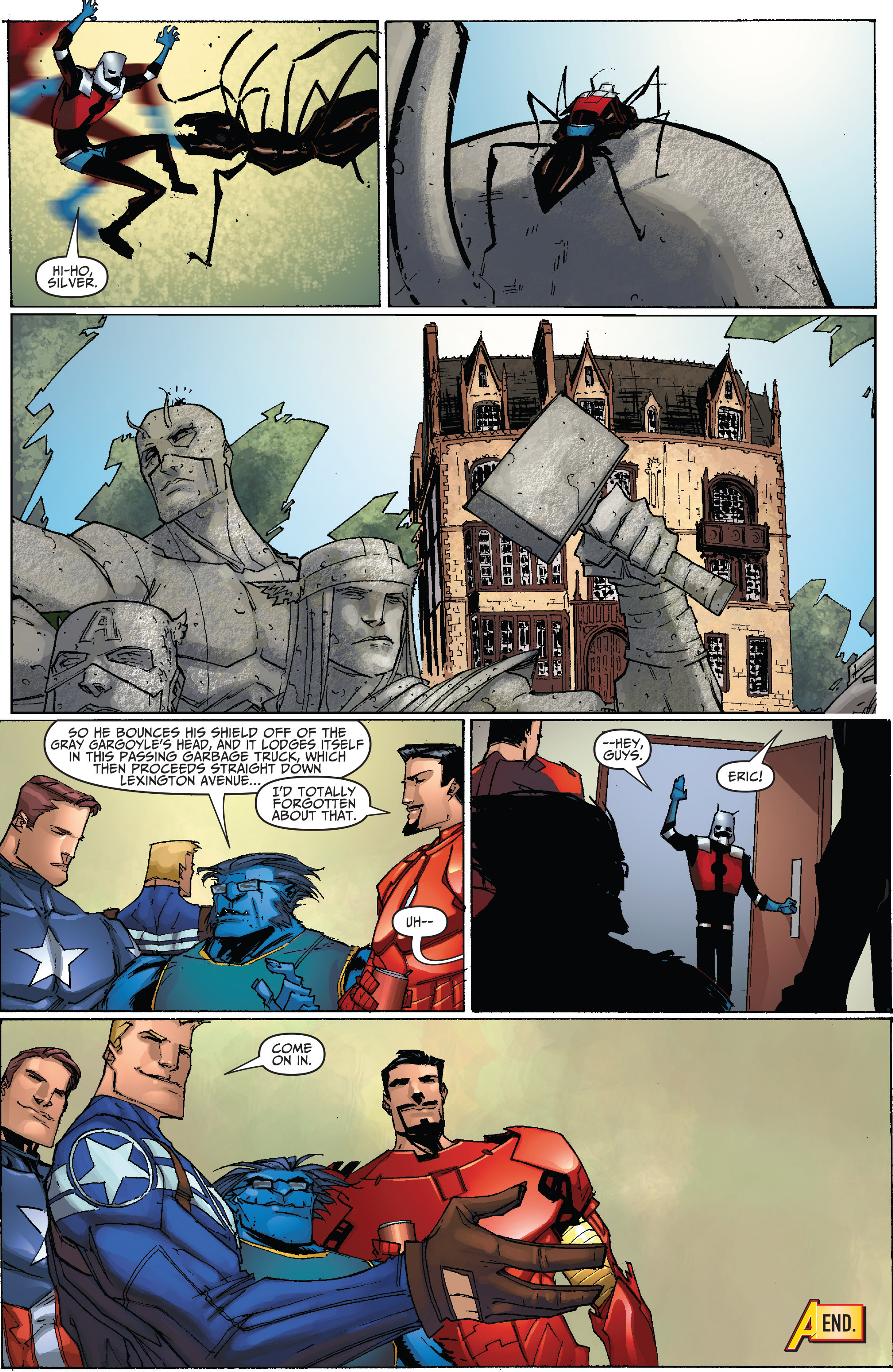 Read online I Am An Avenger comic -  Issue #5 - 21
