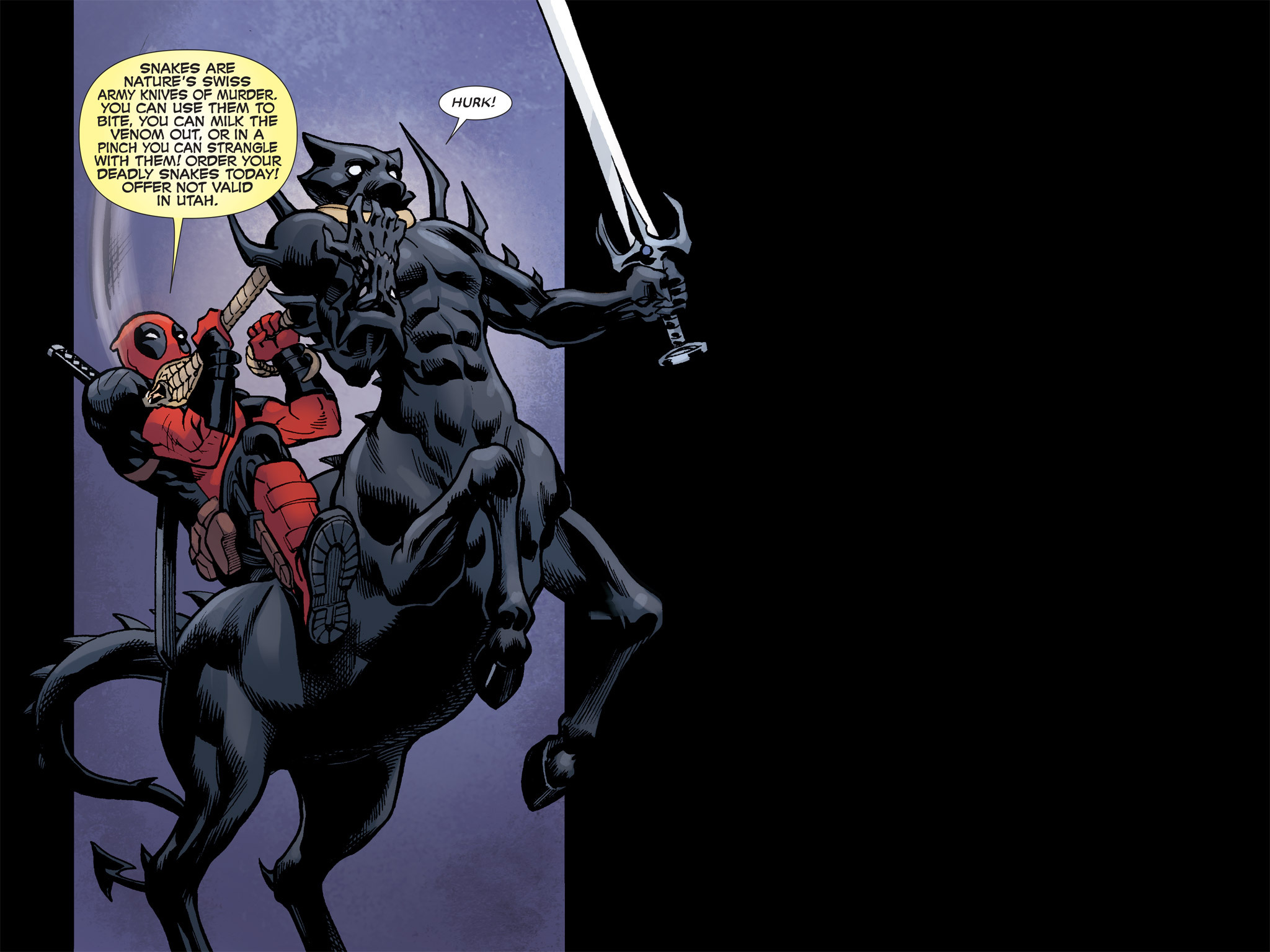 Read online Deadpool: Dracula's Gauntlet comic -  Issue # Part 7 - 40