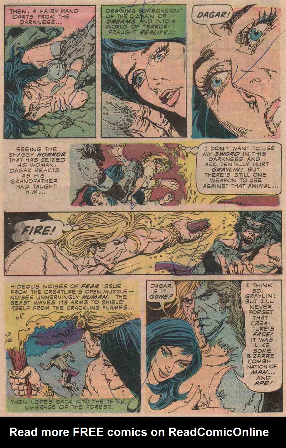 Read online Dagar the Invincible comic -  Issue #12 - 4