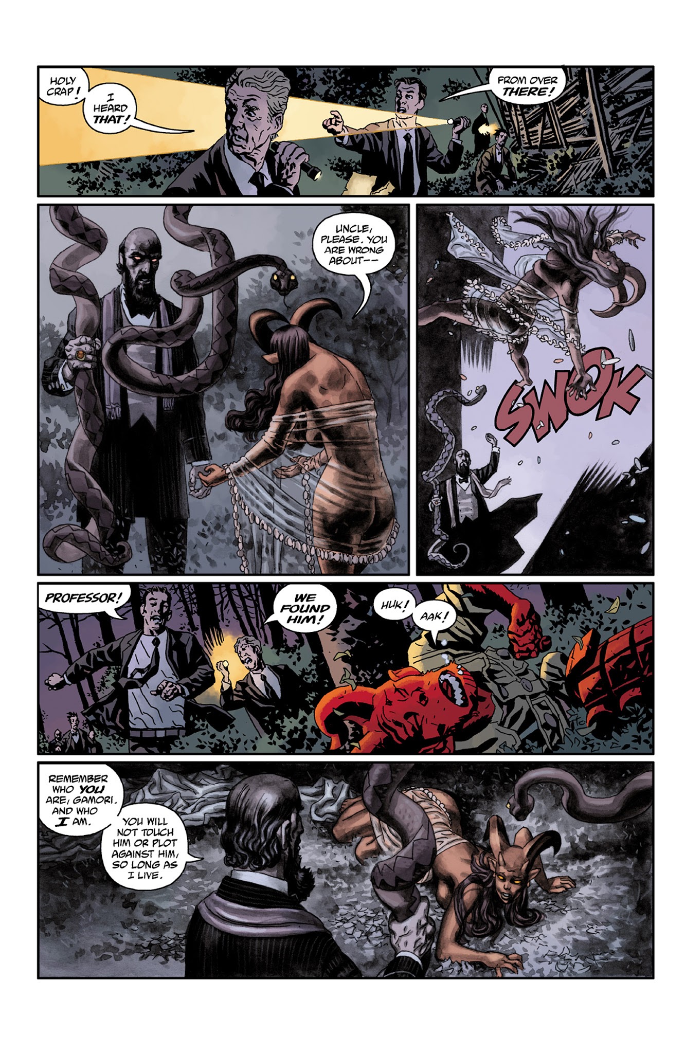Read online Hellboy: The Midnight Circus comic -  Issue # TPB - 55