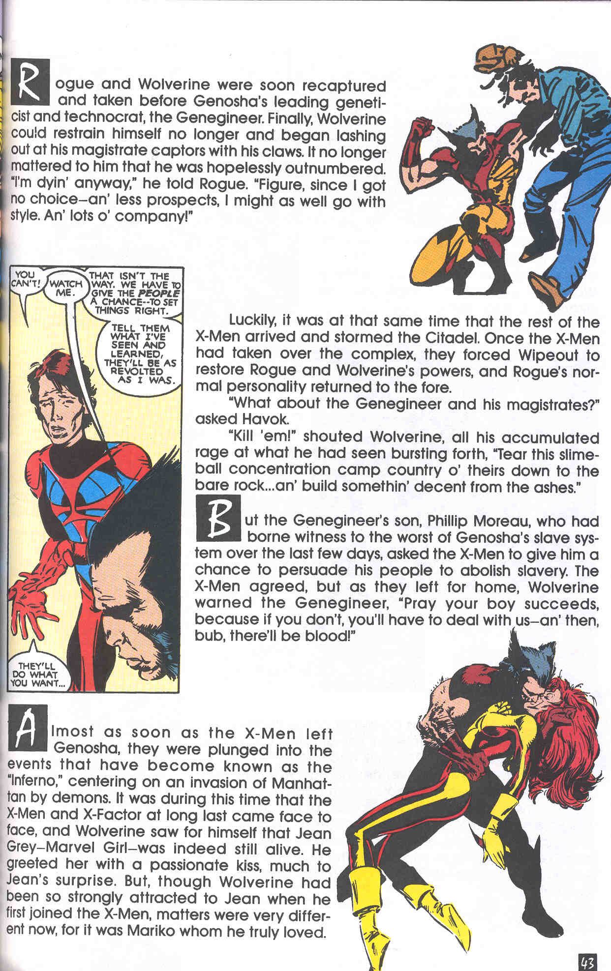 Read online Wolverine Saga comic -  Issue #4 - 45